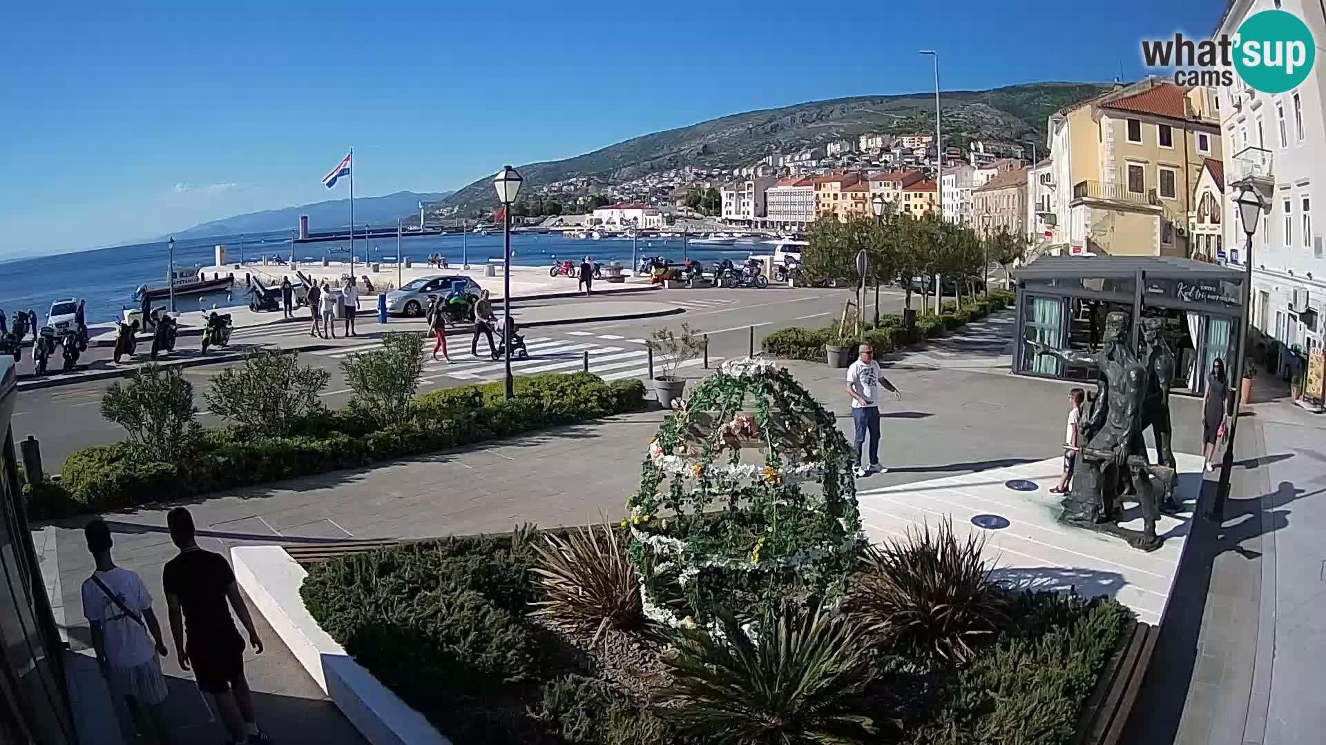 Webcam en direct Senj Riva – front de mer