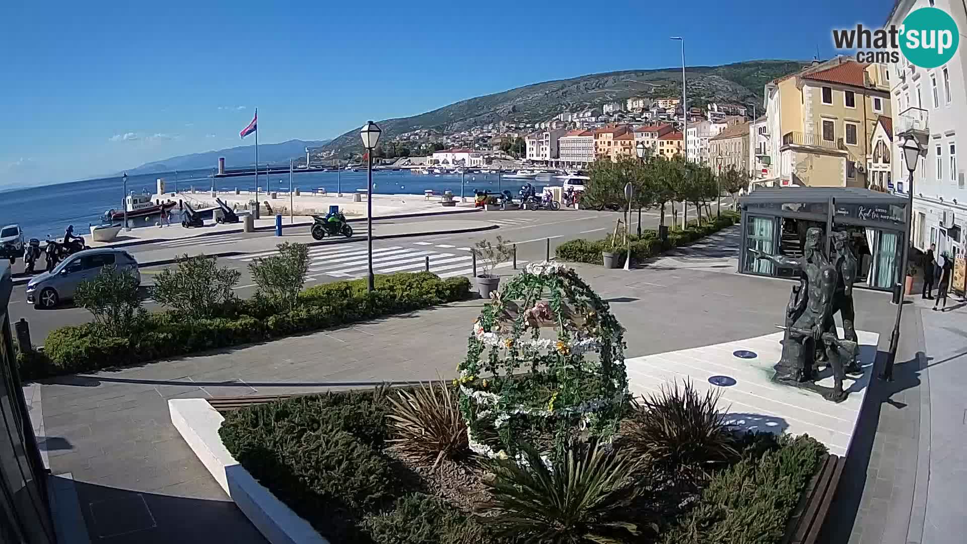 Webcam en direct Senj Riva – front de mer