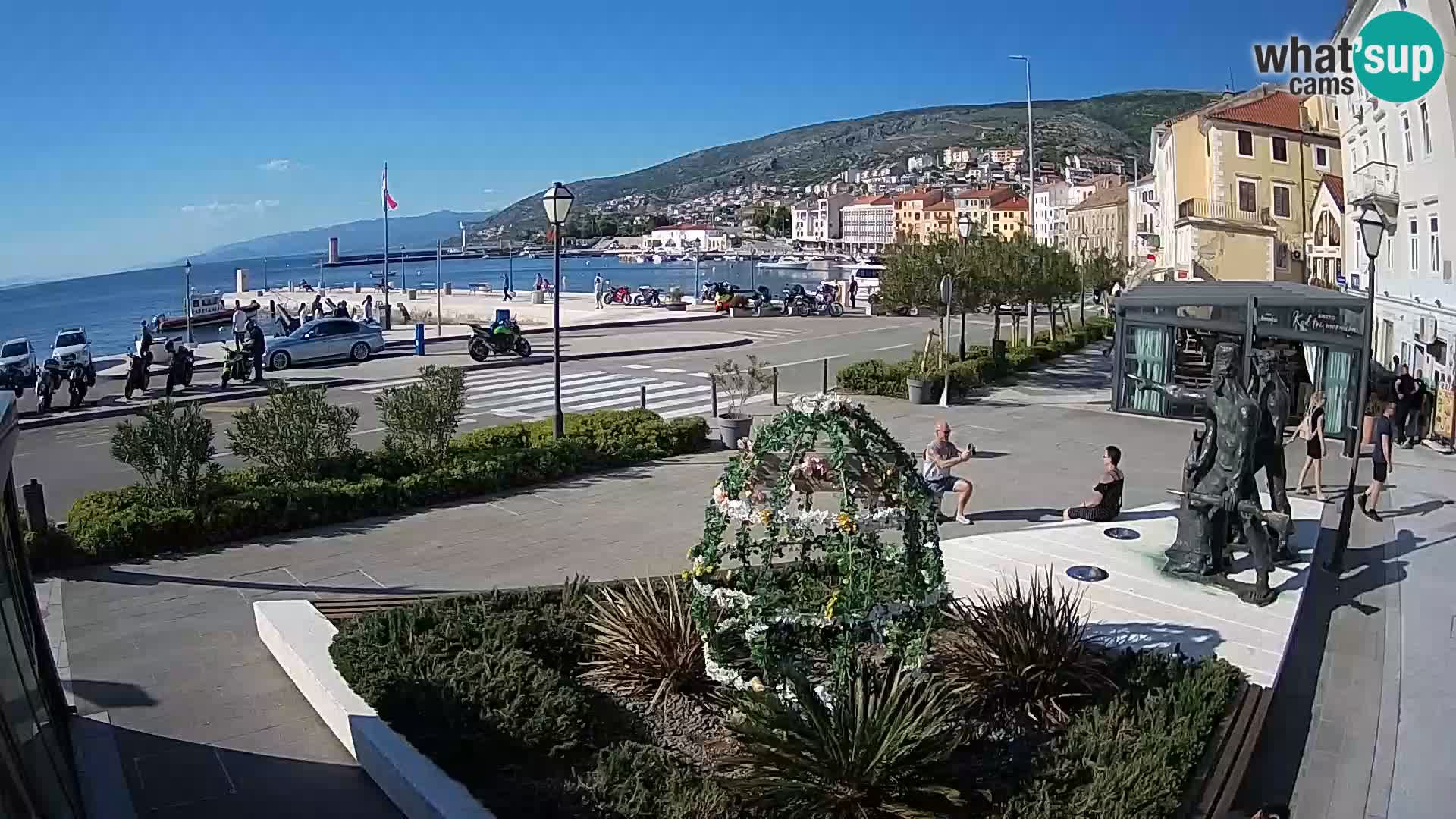 Webcam en direct Senj Riva – front de mer