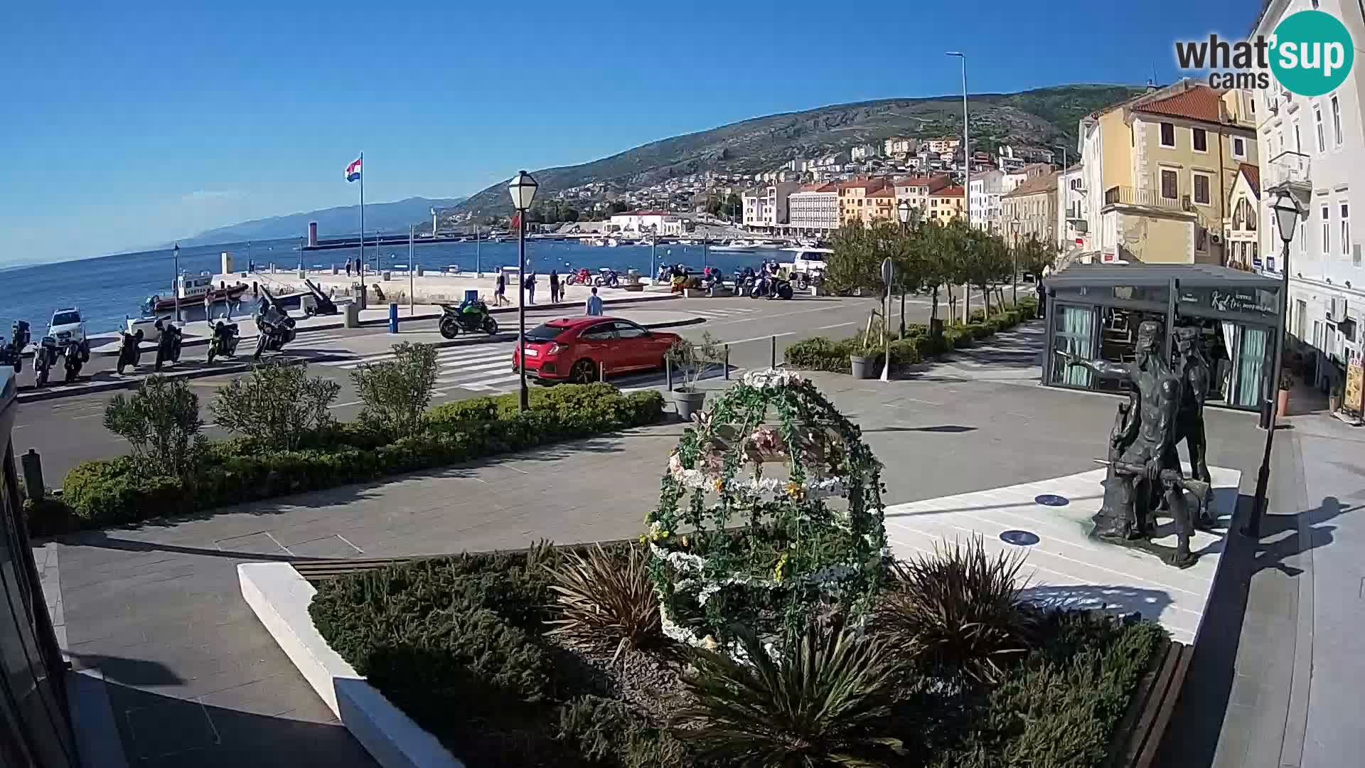 Webcam en direct Senj Riva – front de mer