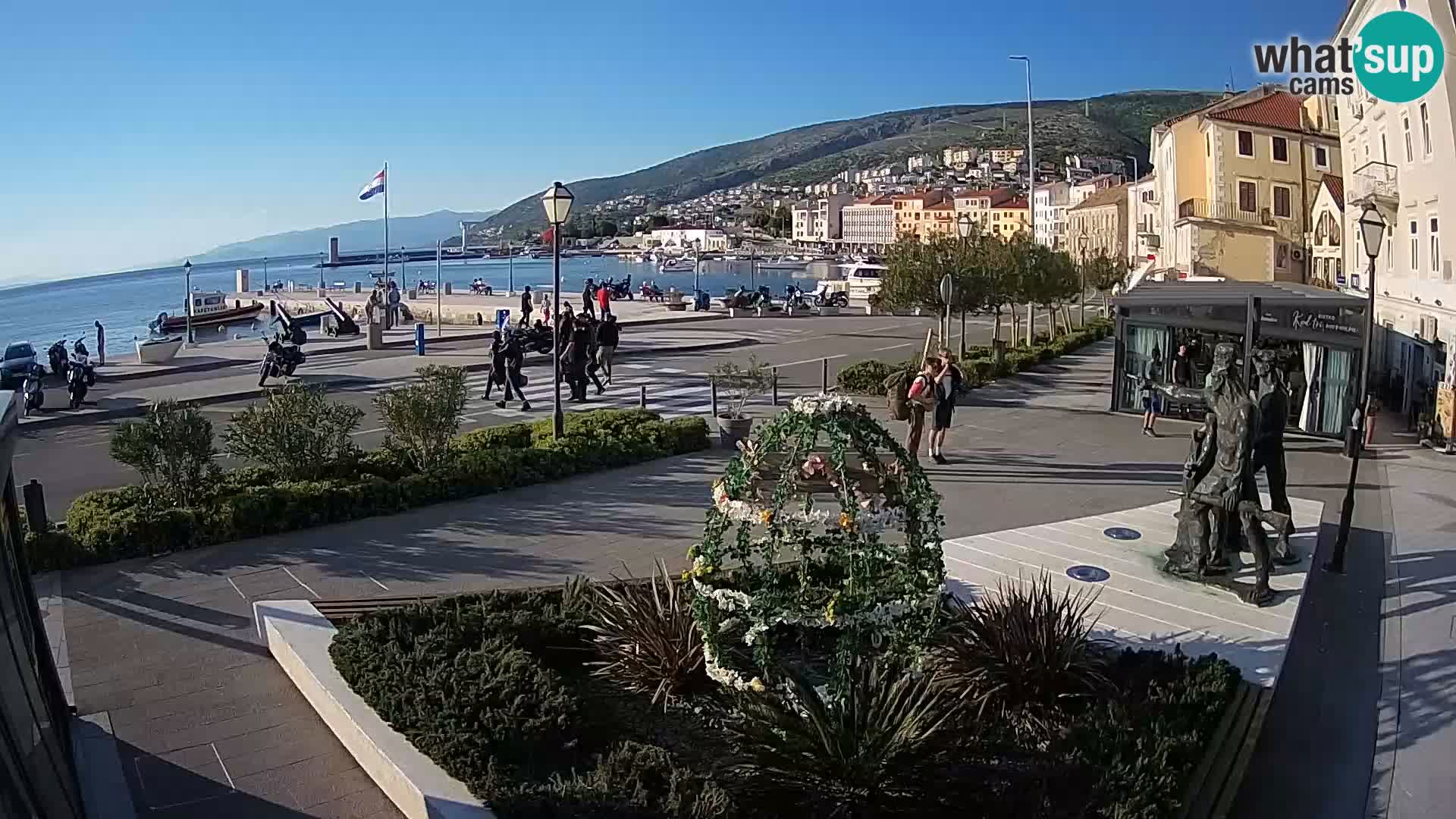 Webcam en direct Senj Riva – front de mer