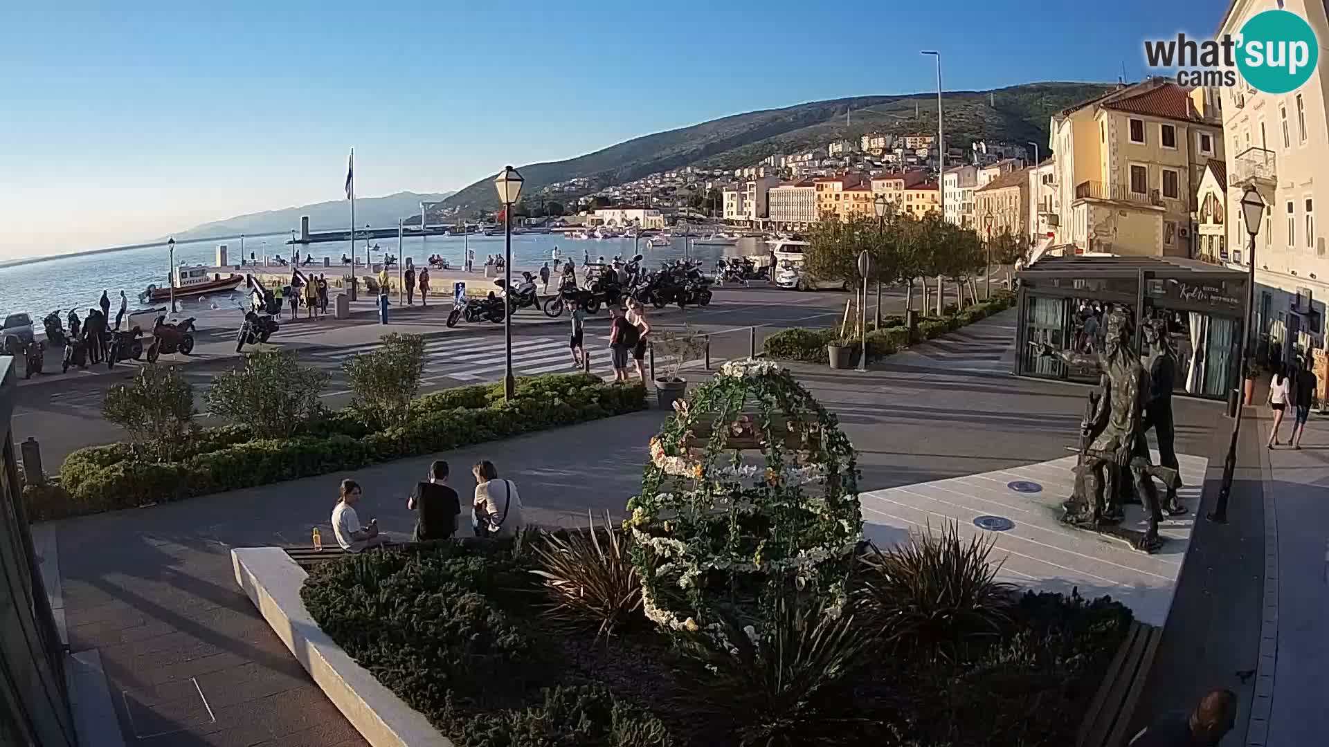 Webcam en direct Senj Riva – front de mer