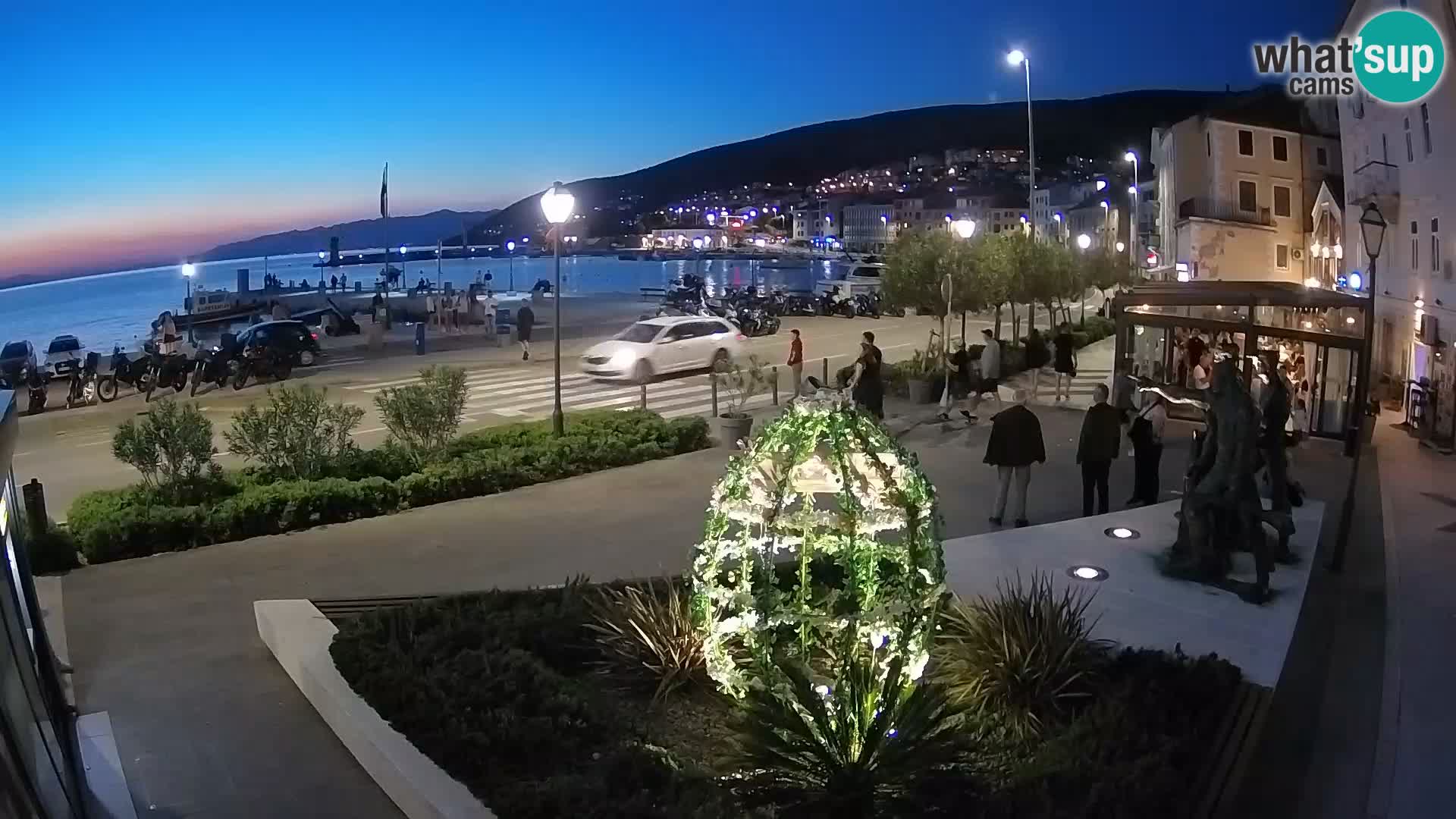 Webcam en direct Senj Riva – front de mer