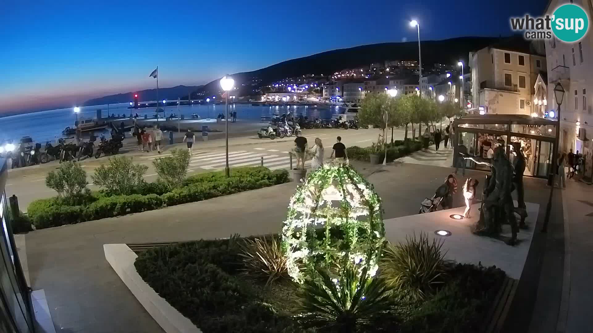 Webcam en direct Senj Riva – front de mer