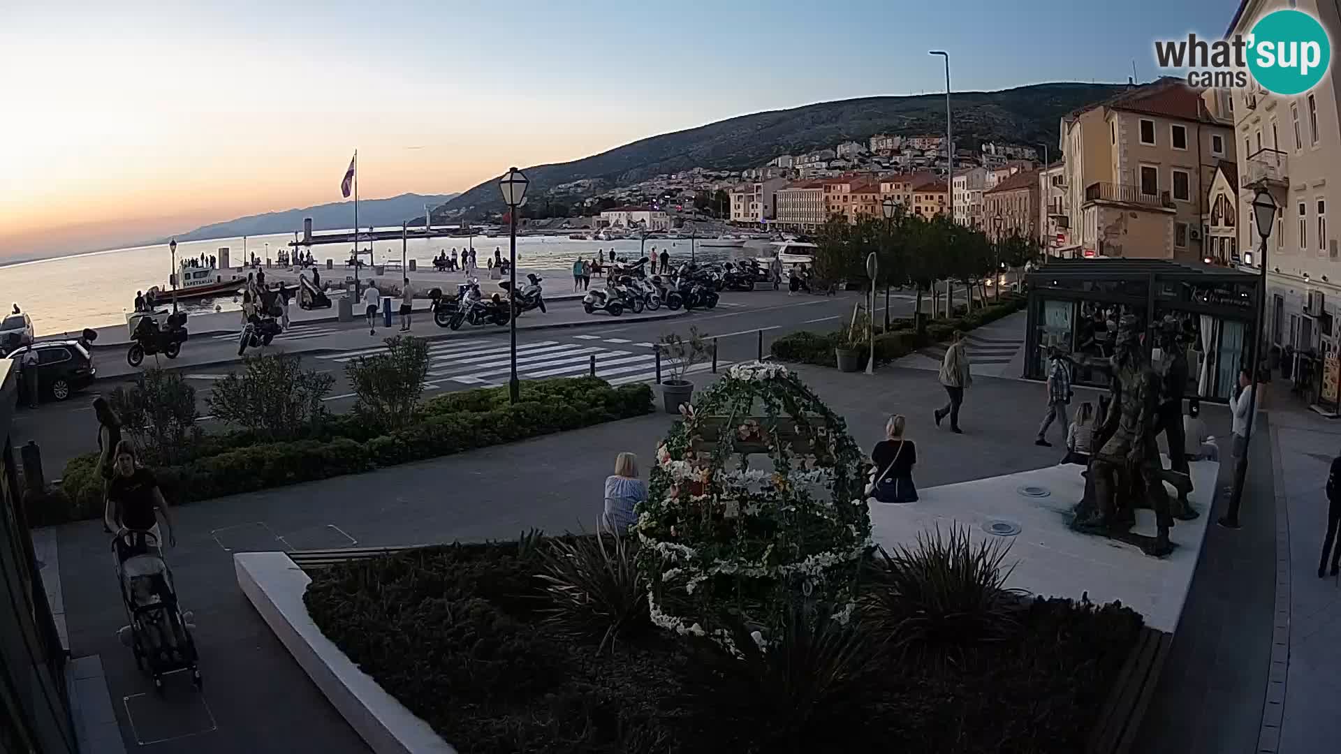 Webcam en direct Senj Riva – front de mer