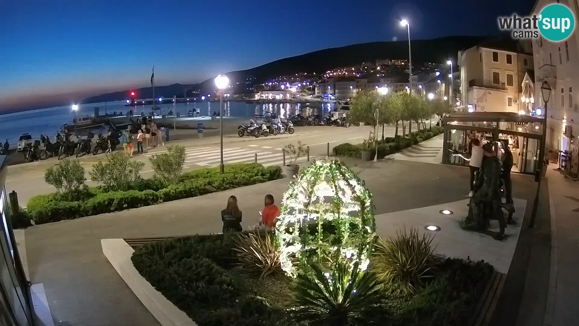 Webcam en direct Senj Riva – front de mer
