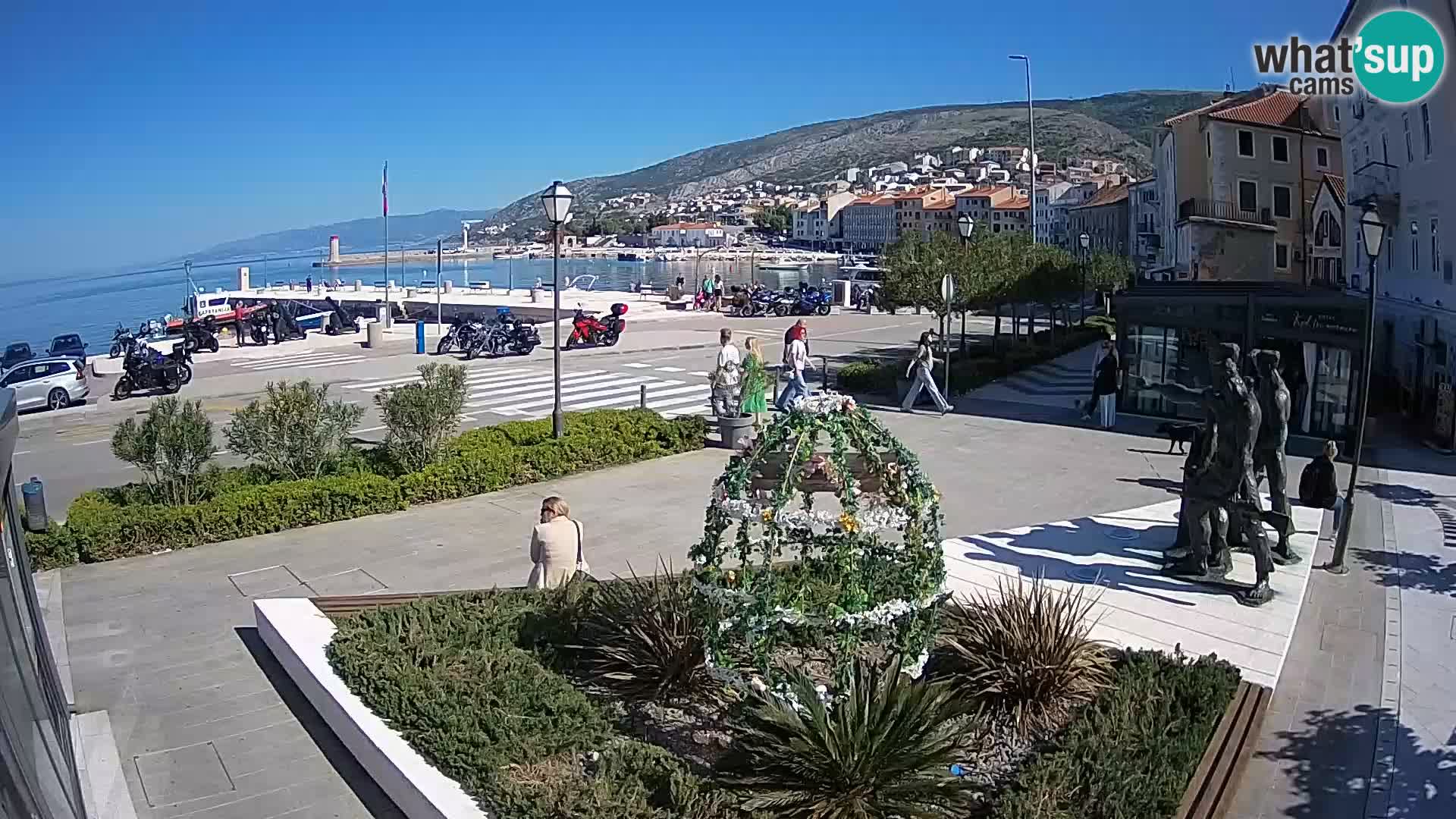 Webcam en direct Senj Riva – front de mer