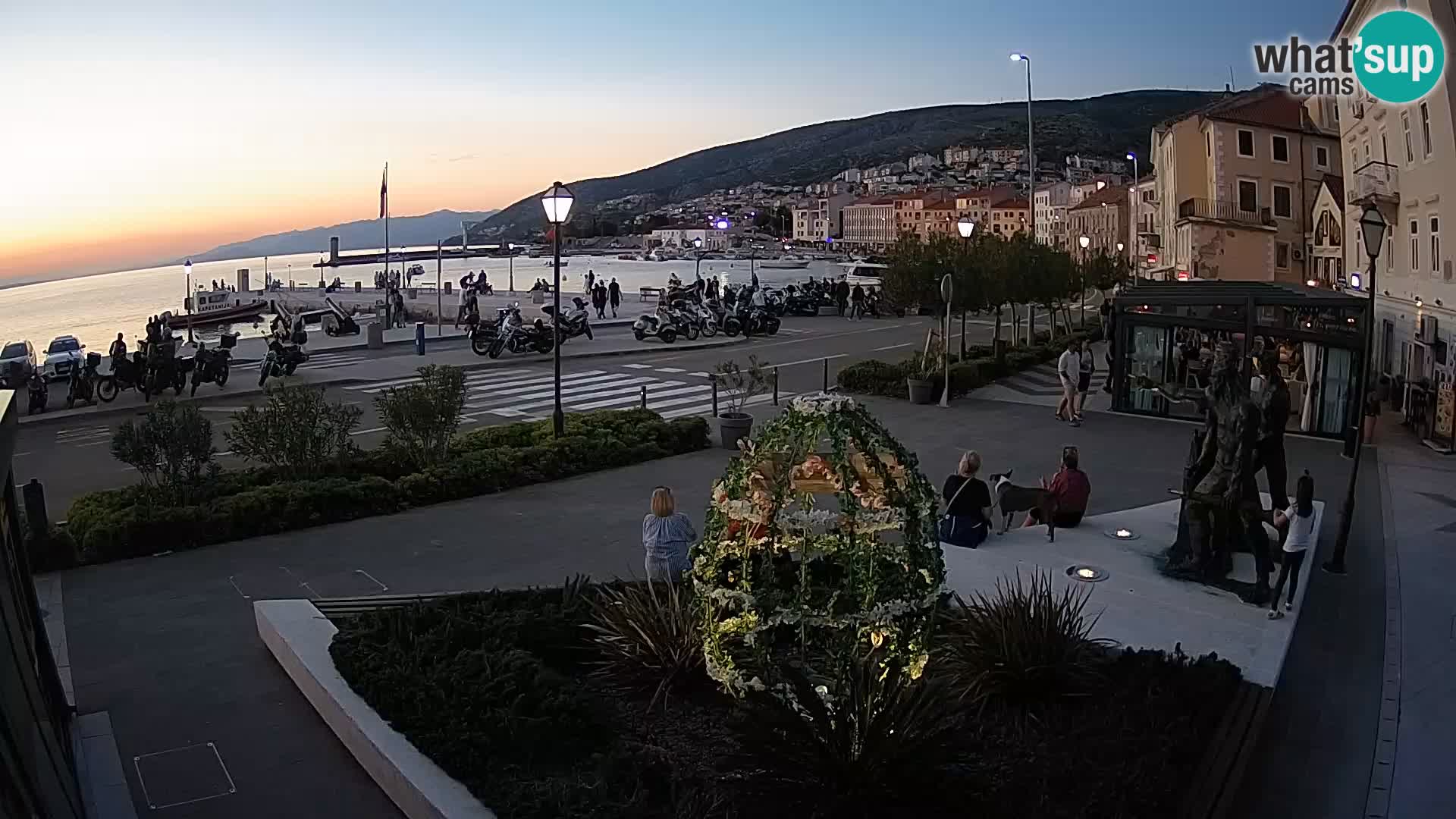 Webcam en direct Senj Riva – front de mer