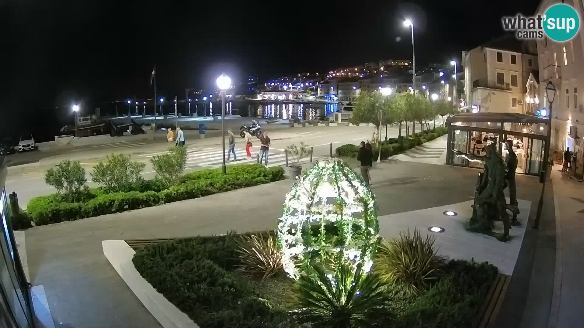 Live webcam Senj riva – seafront – Croatia