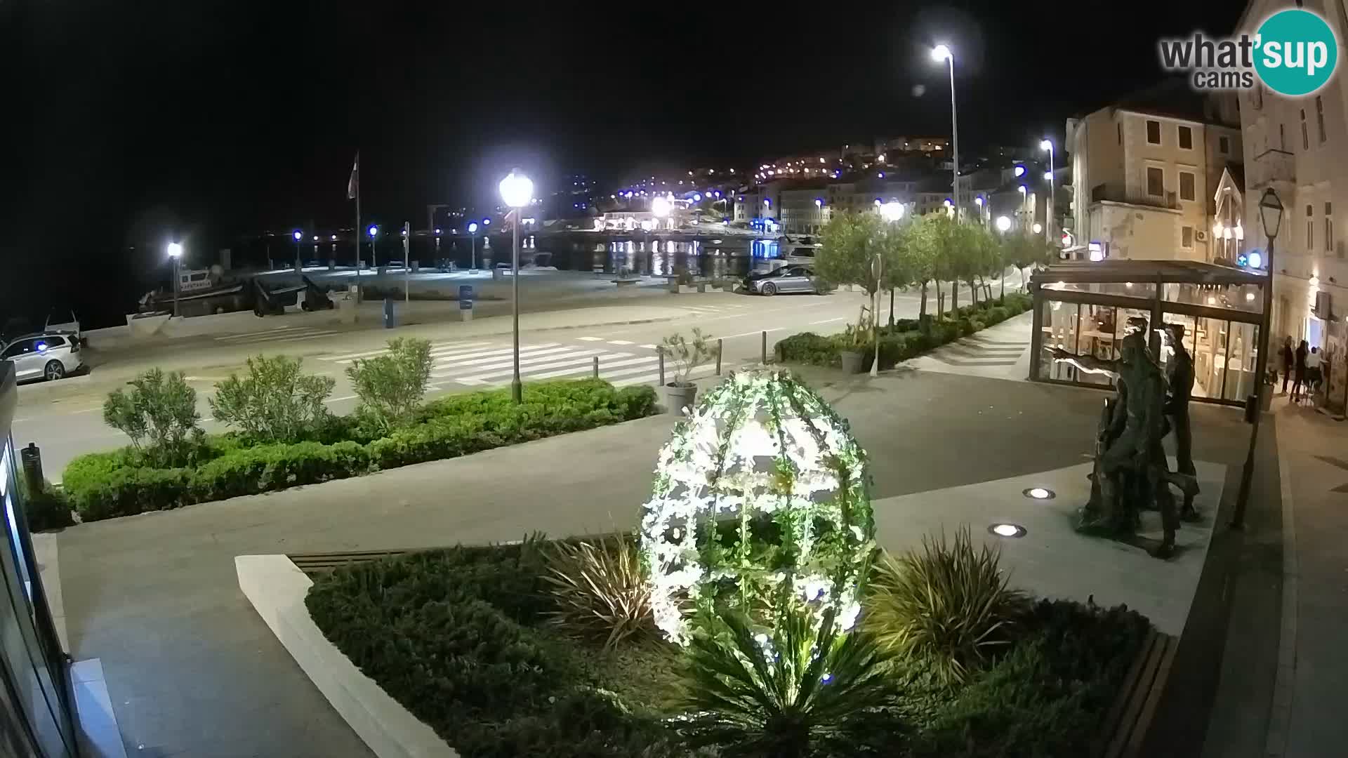 Webcam en vivo Senj riva – paseo marítimo