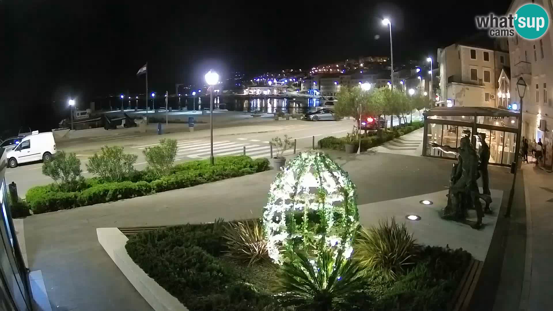 Webcam en vivo Senj riva – paseo marítimo