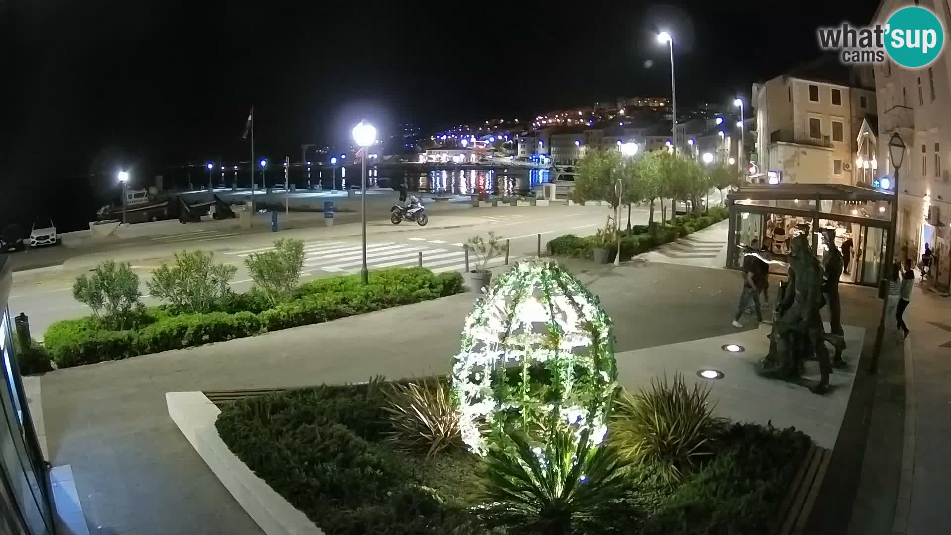 Webcam en vivo Senj riva – paseo marítimo
