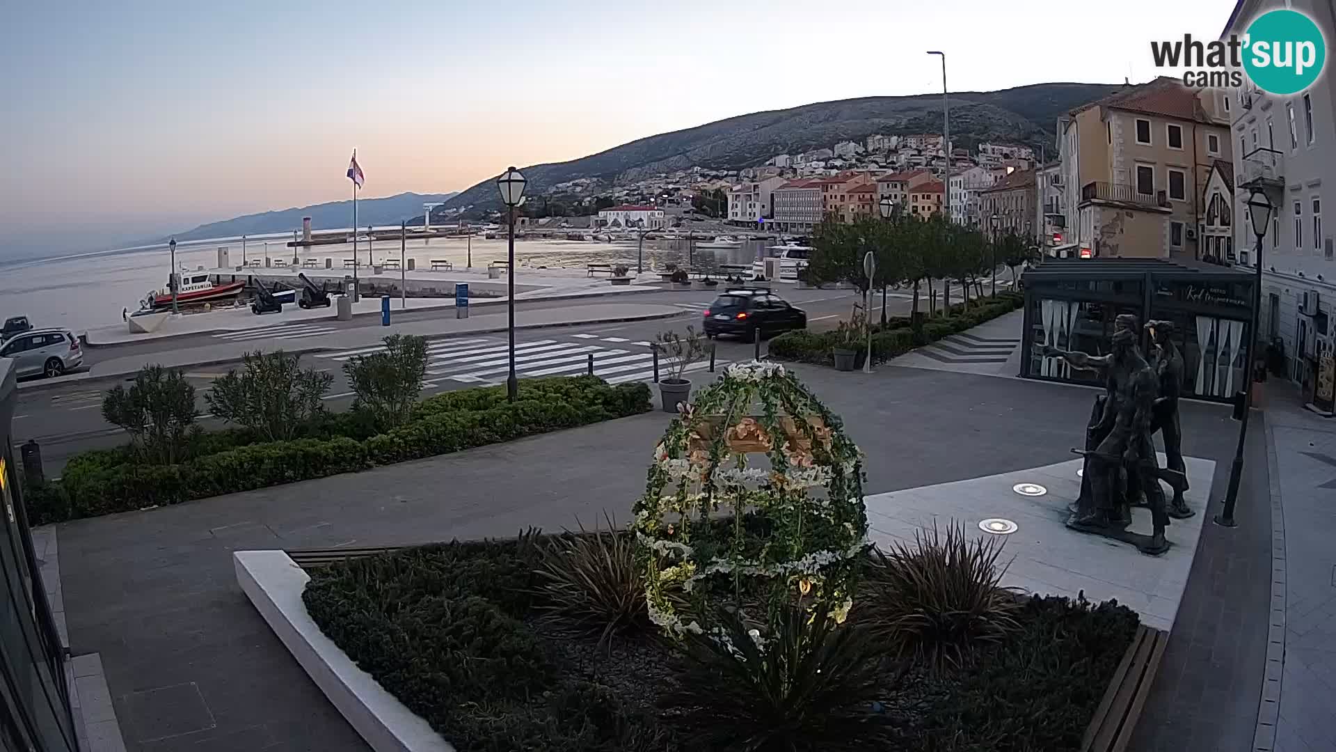 Webcam en vivo Senj riva – paseo marítimo