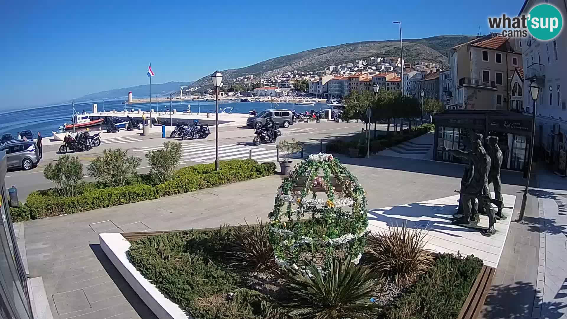 Webcam en vivo Senj riva – paseo marítimo