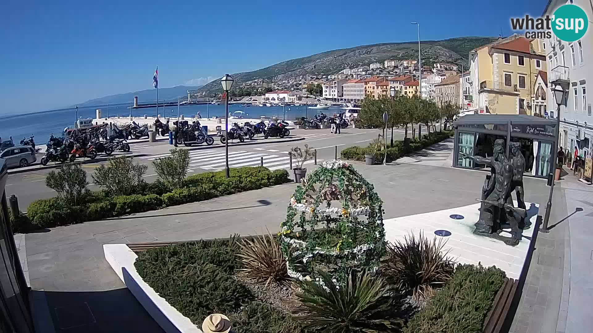 Webcam en direct Senj Riva – front de mer