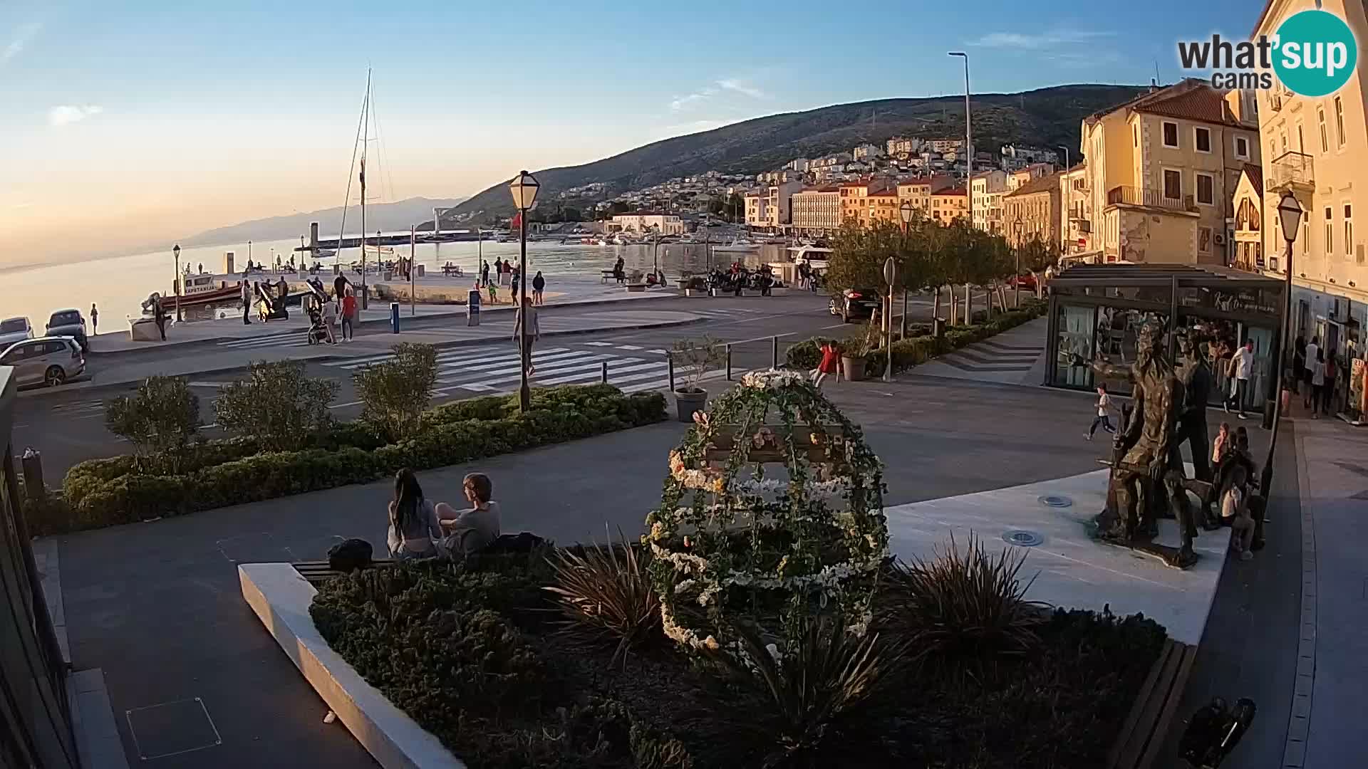 Web kamera uživo Senj riva – Hrvatska