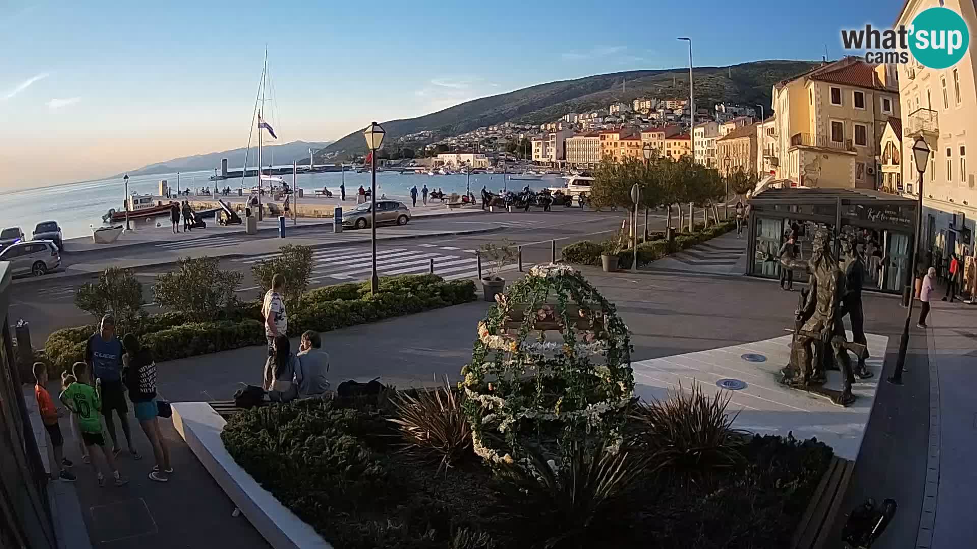 Webcam en direct Senj Riva – front de mer