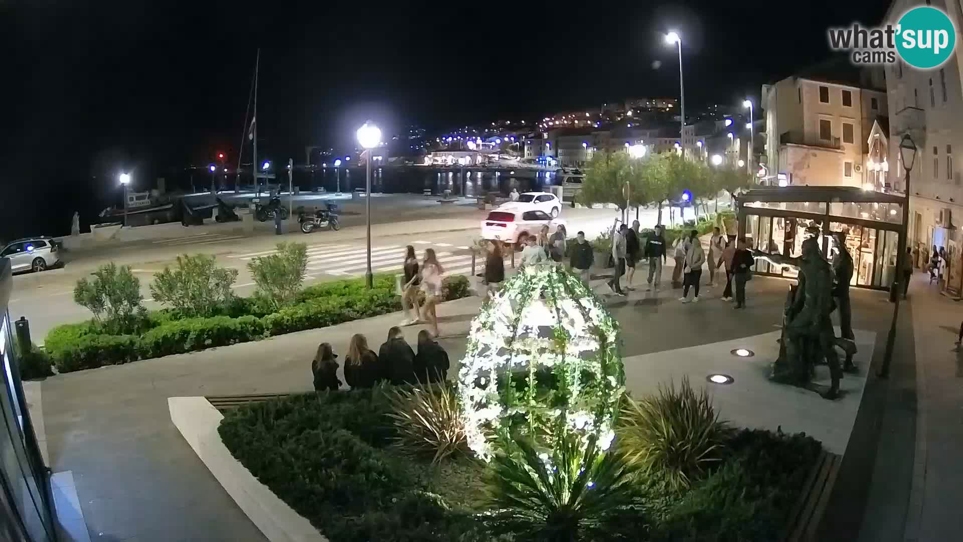 Spletna kamera v živo Senj riva – Hrvaška