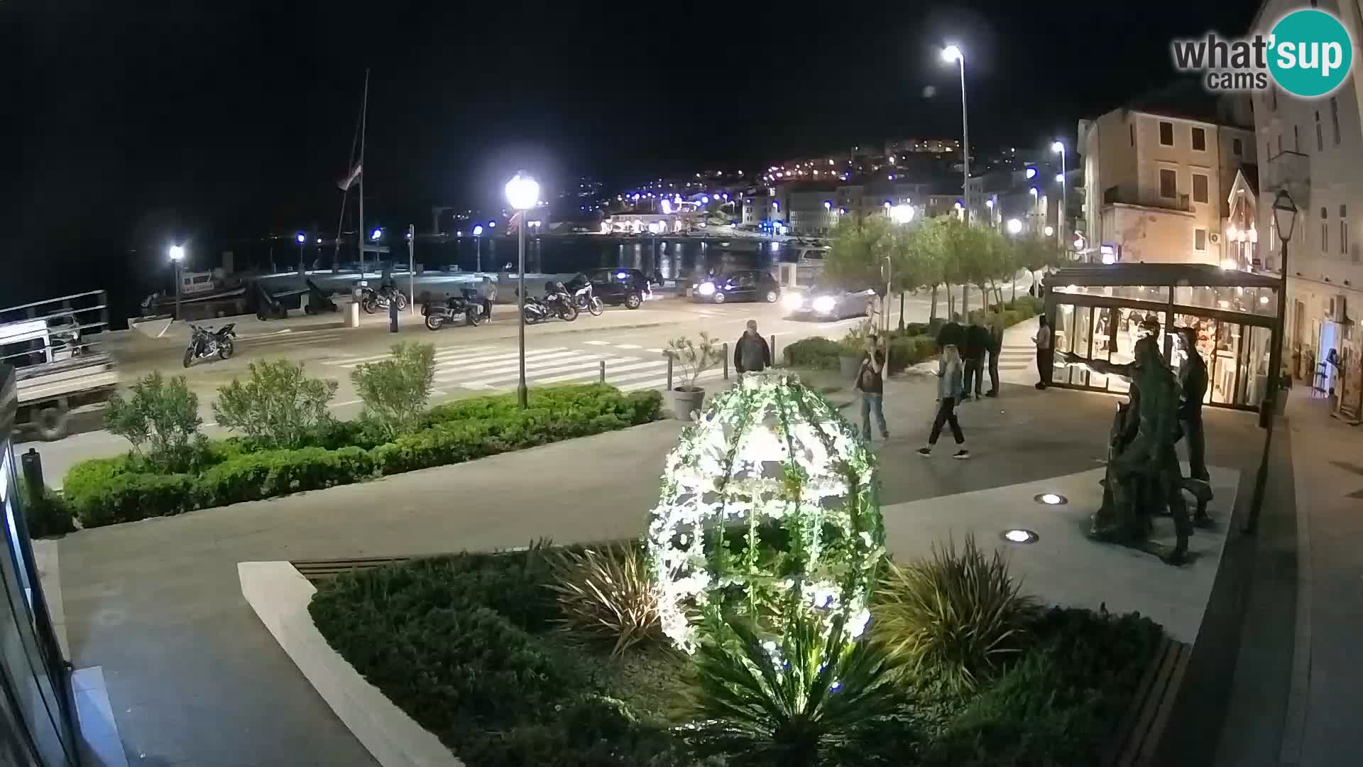 Webcam en vivo Senj riva – paseo marítimo