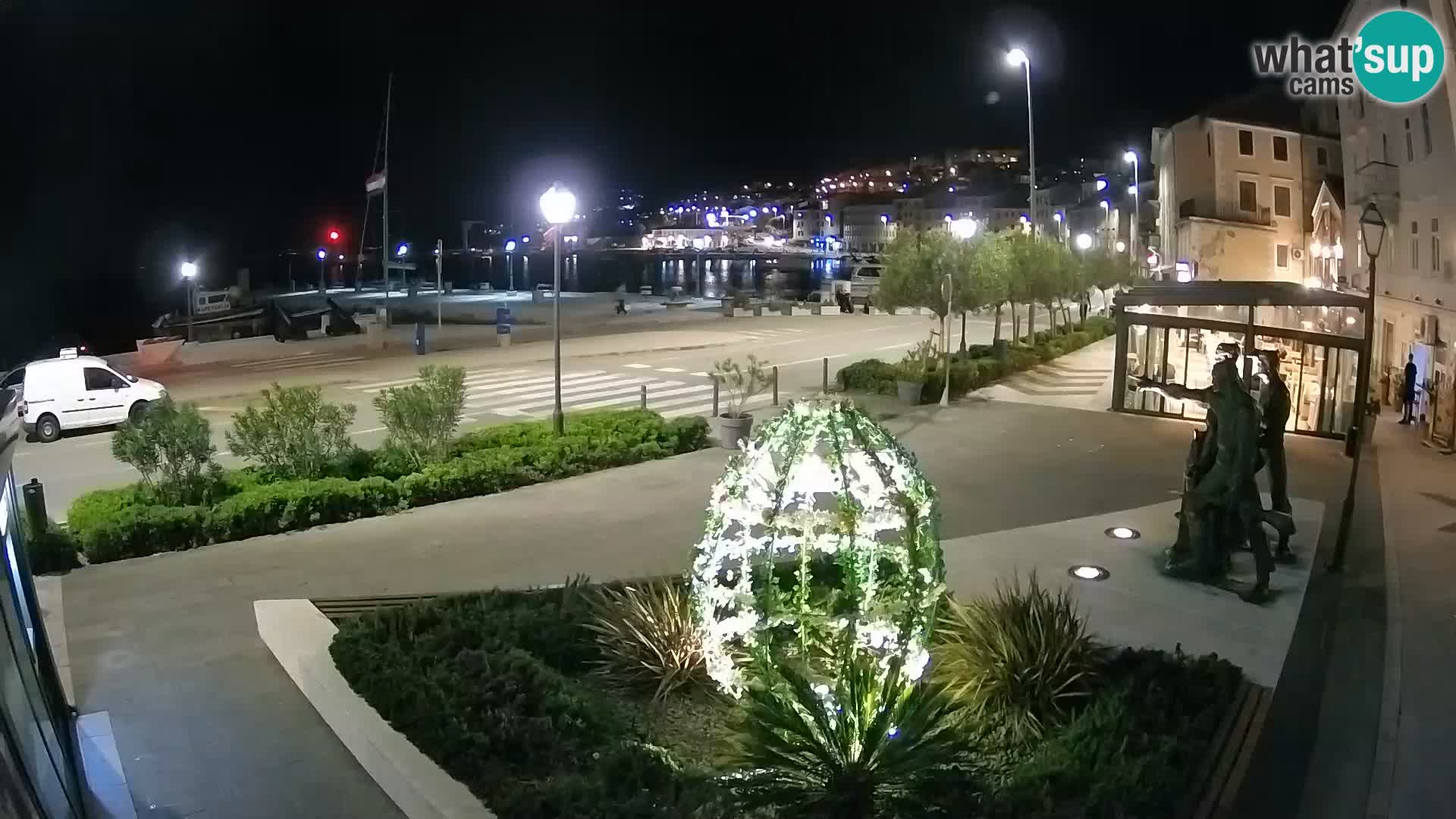 Live-Webcam Senj Riva – direkt am Meer – Kroatien