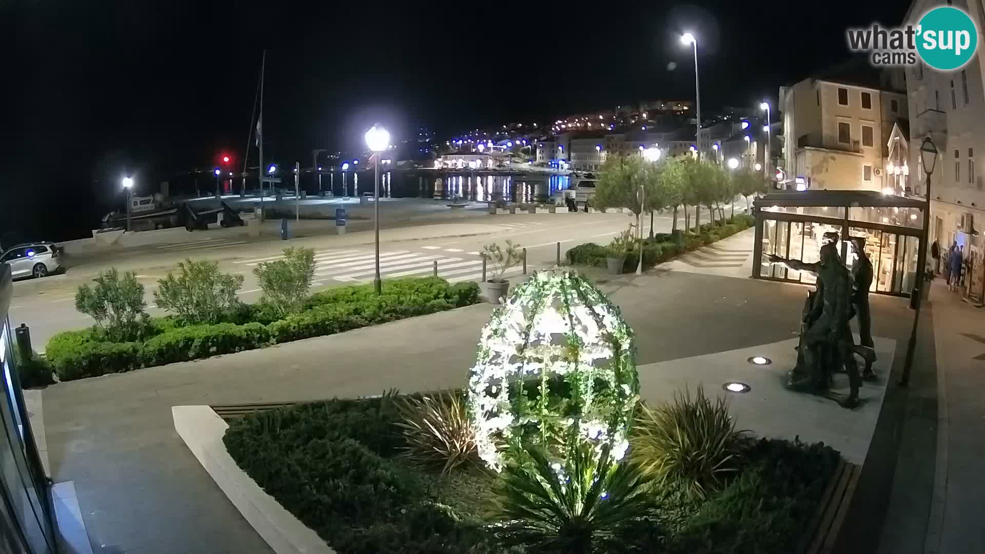 Live webcam Senj riva – seafront – Croatia