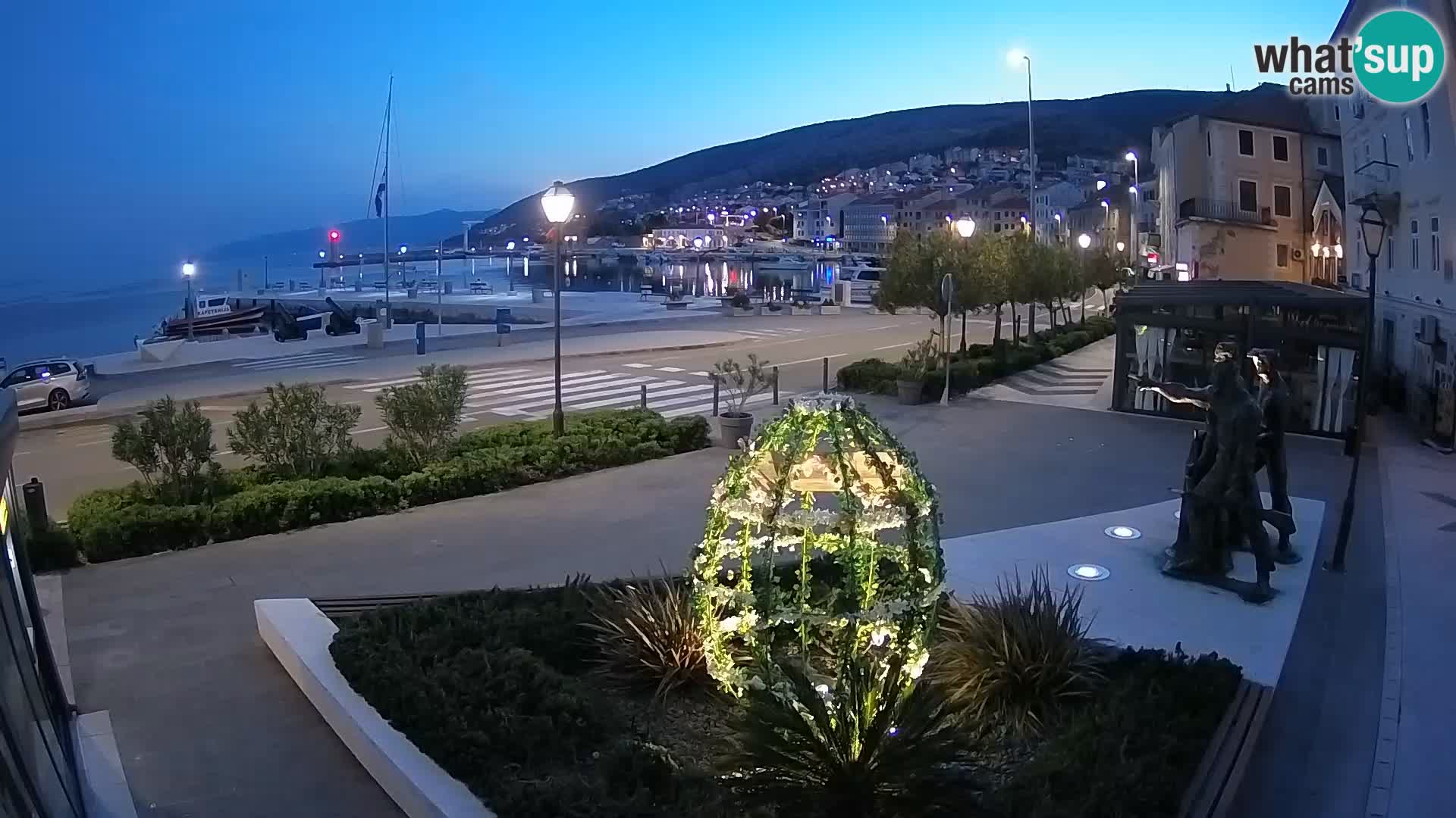 Webcam en vivo Senj riva – paseo marítimo