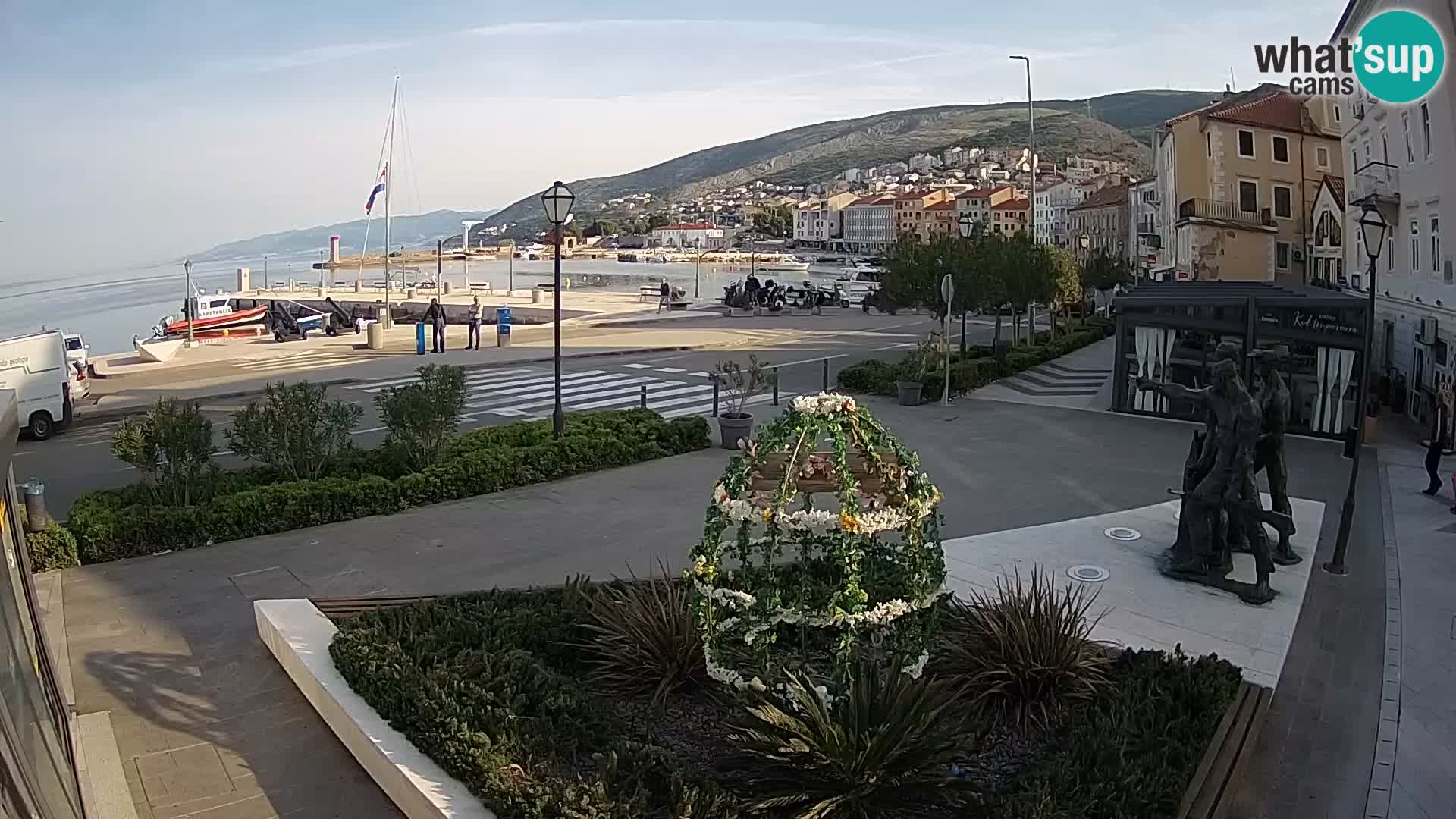 Spletna kamera v živo Senj riva – Hrvaška
