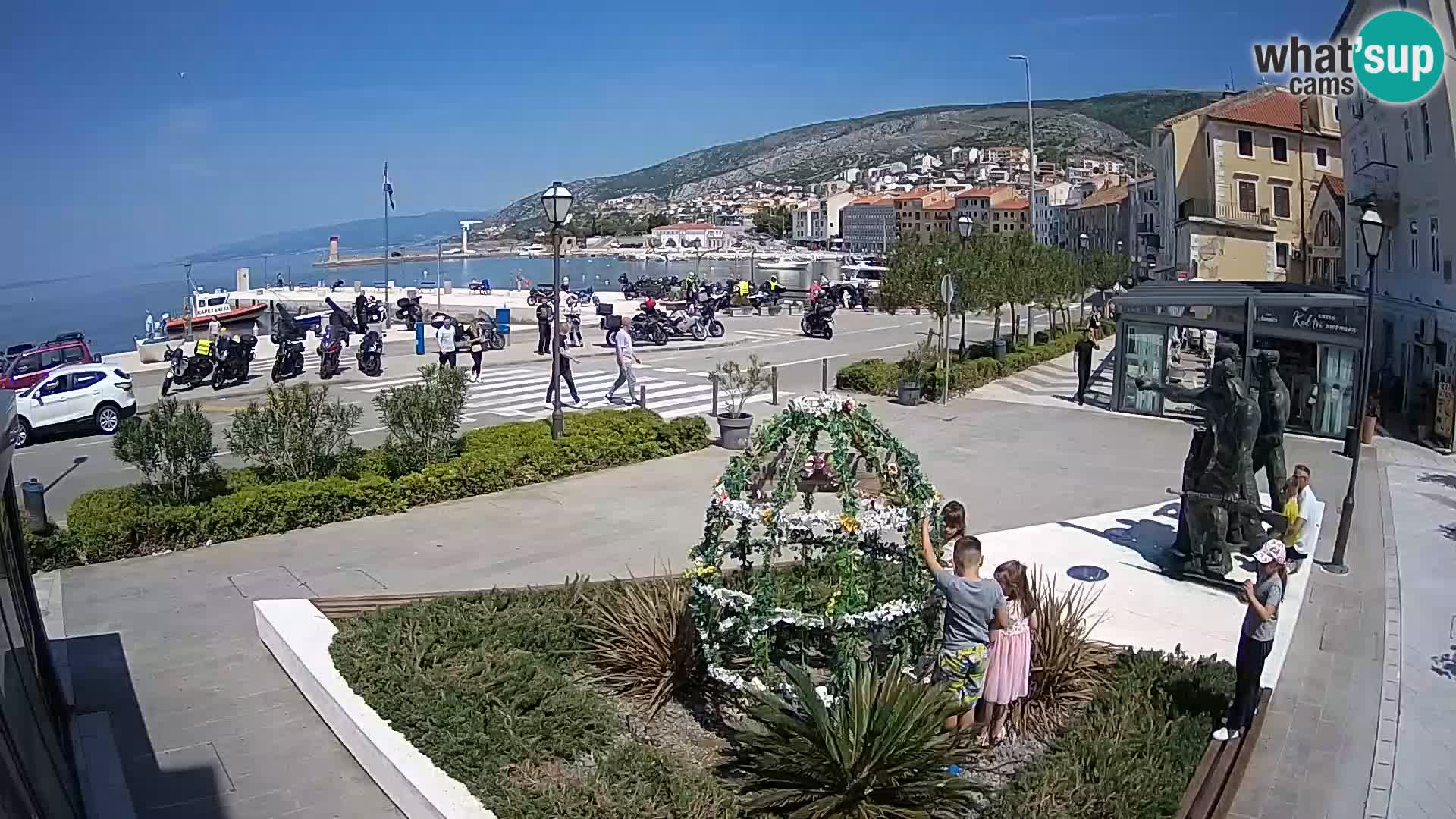 Webcam en direct Senj Riva – front de mer