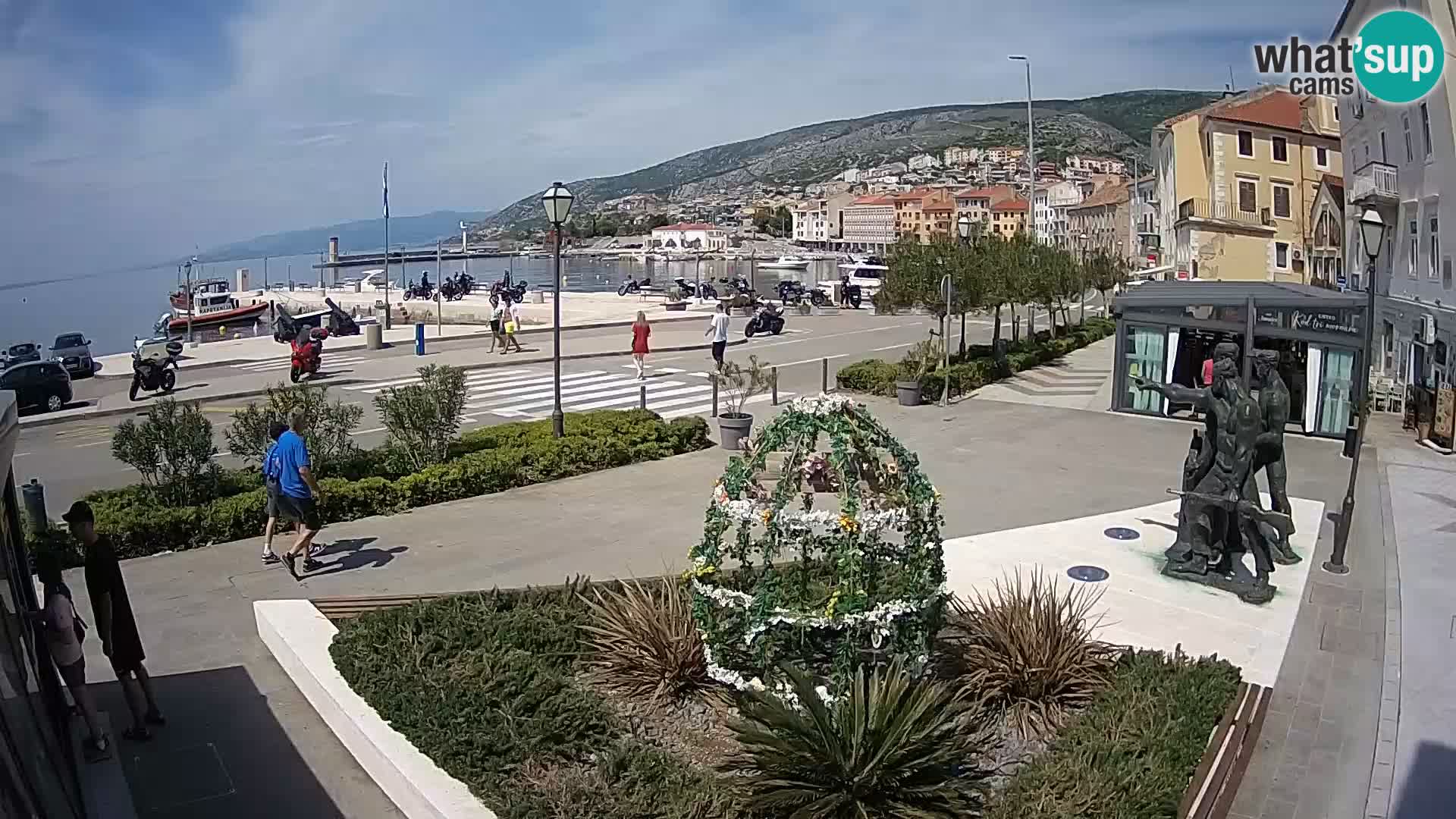 Webcam en direct Senj Riva – front de mer