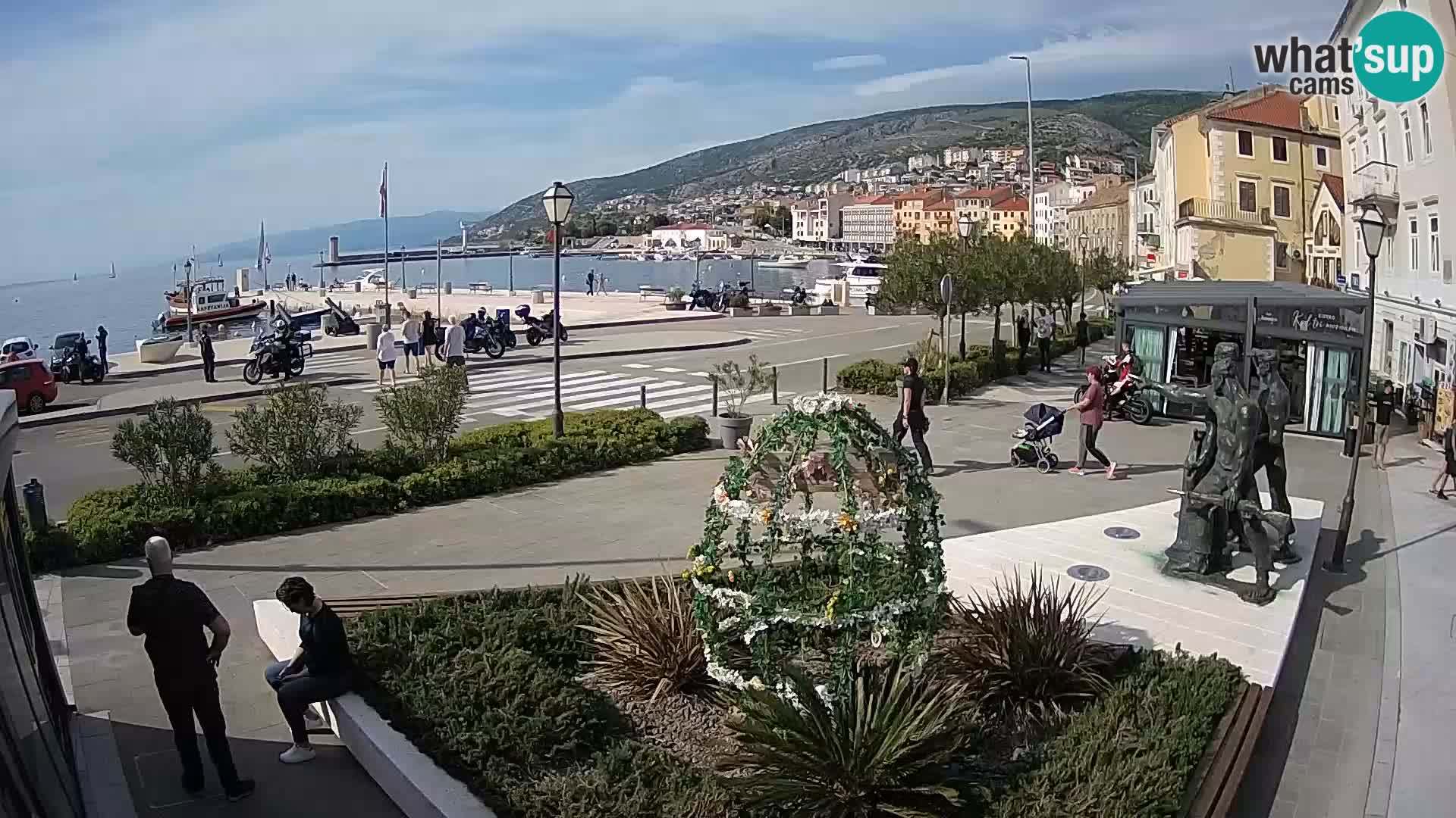 Web kamera uživo Senj riva – Hrvatska