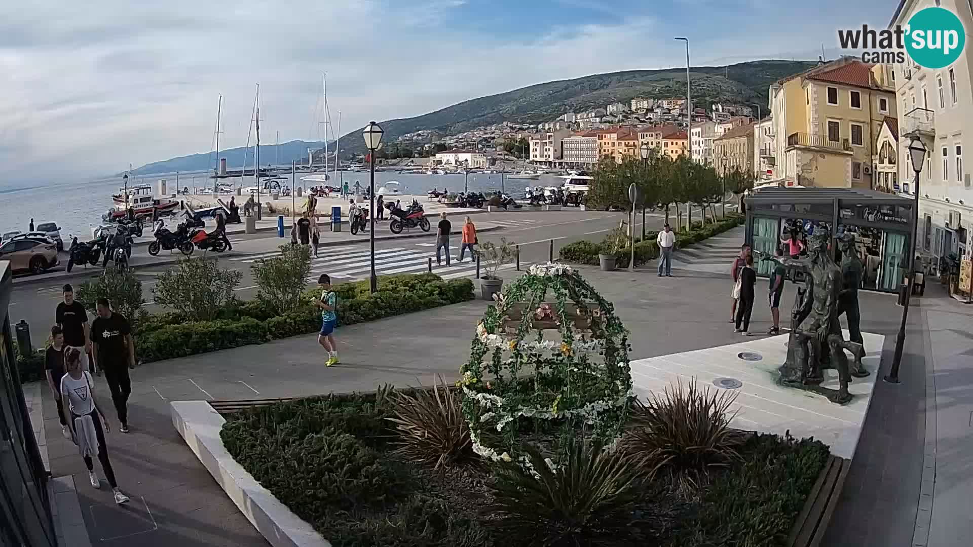 Webcam en direct Senj Riva – front de mer