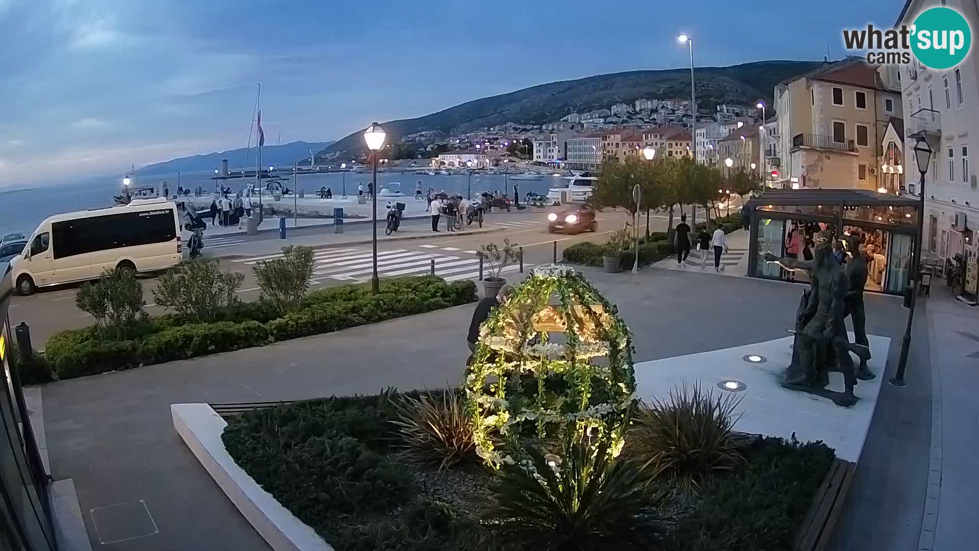 Web kamera uživo Senj riva – Hrvatska