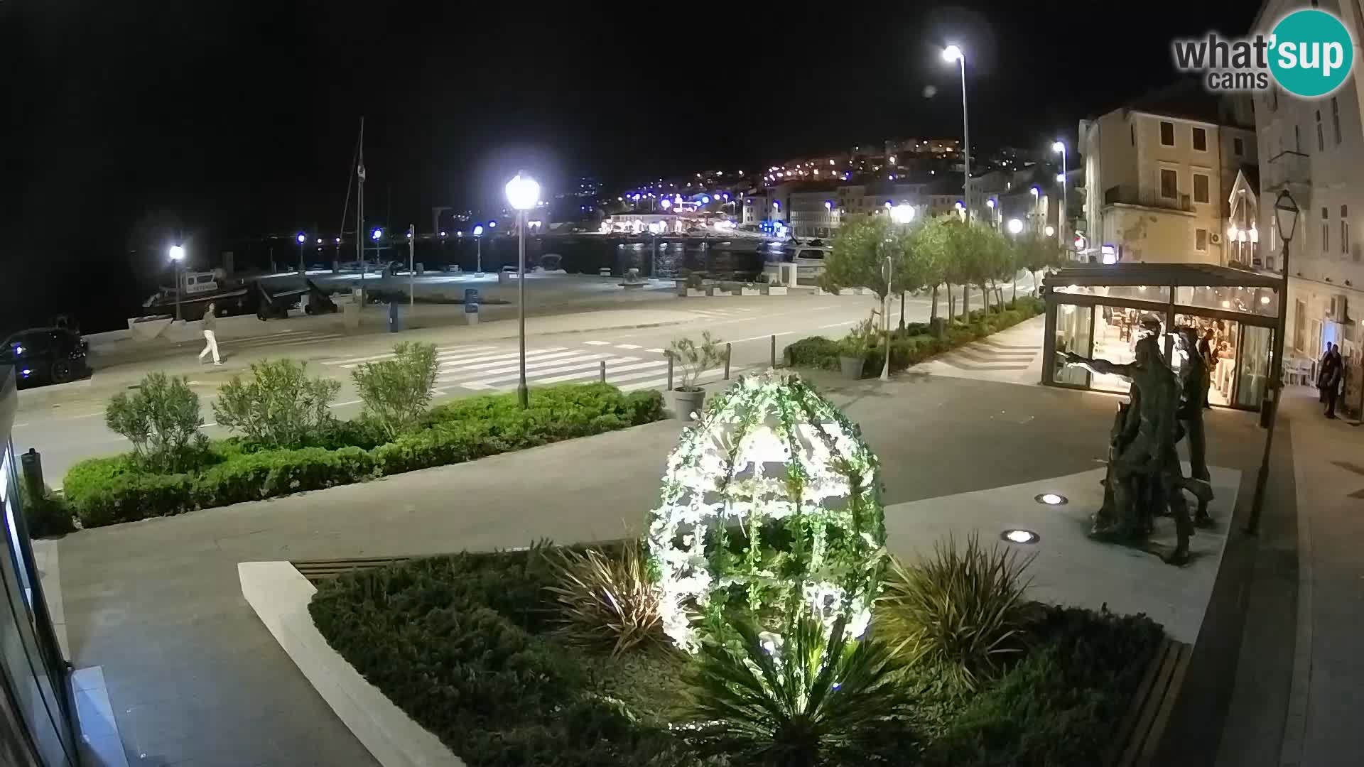 Webcam en vivo Senj riva – paseo marítimo