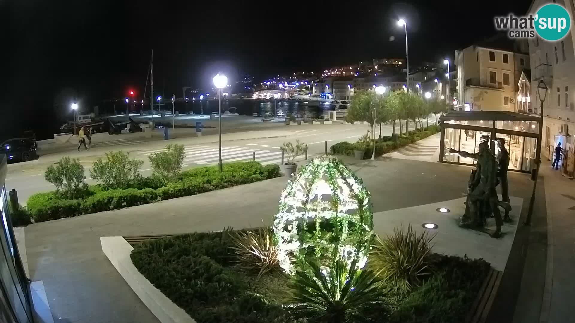 Live webcam Senj riva – seafront – Croatia