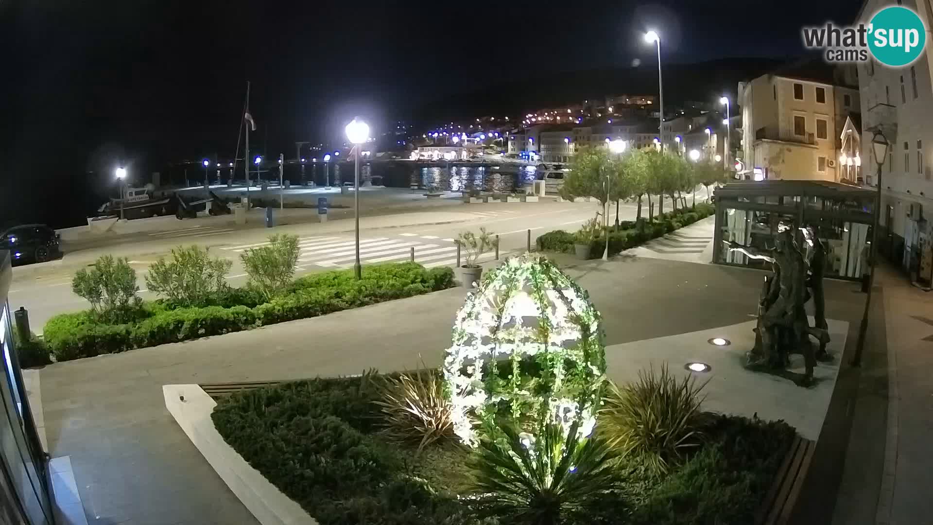 Live webcam Senj riva – fronte mare