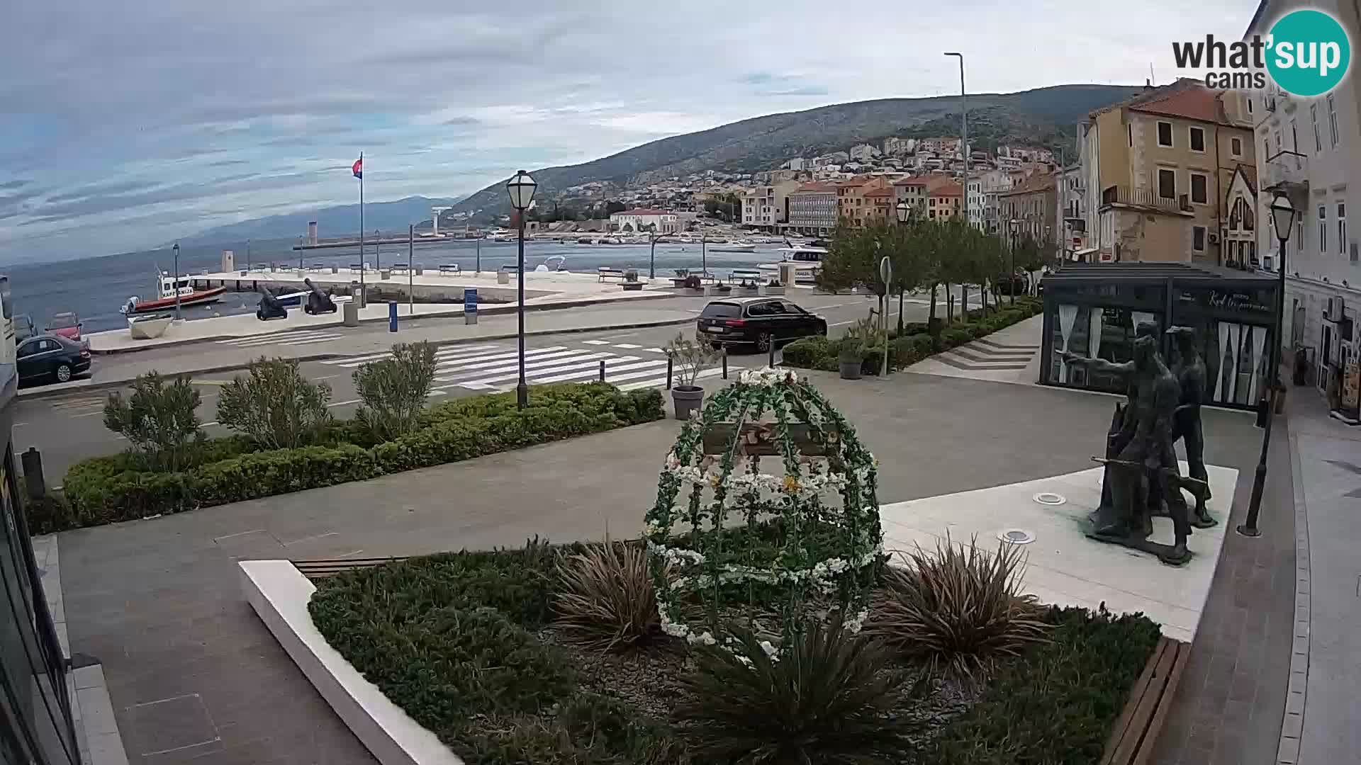 Spletna kamera v živo Senj riva – Hrvaška