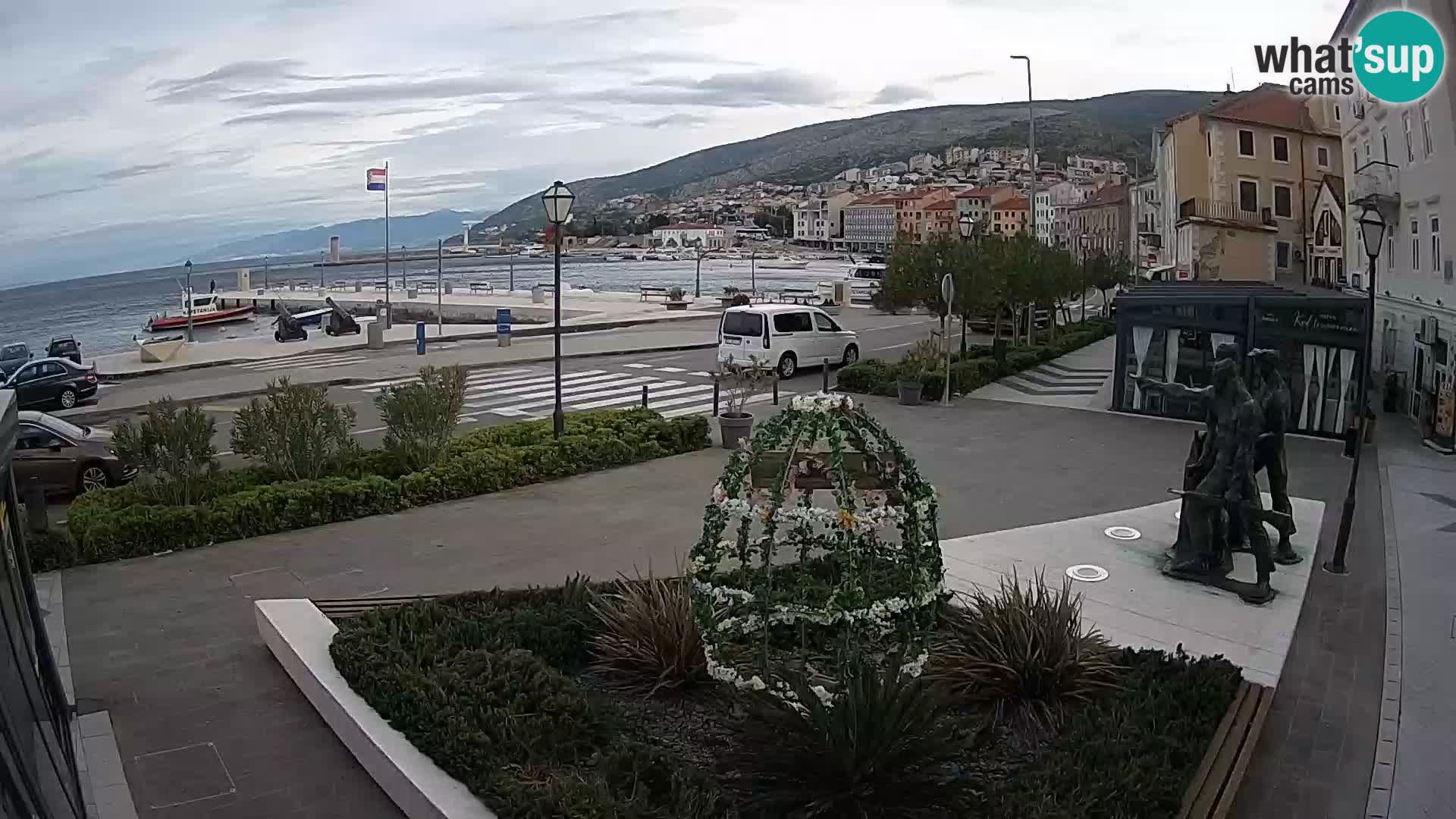 Webcam en vivo Senj riva – paseo marítimo