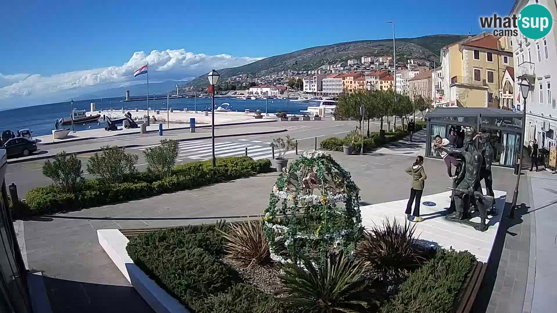 Webcam en direct Senj Riva – front de mer