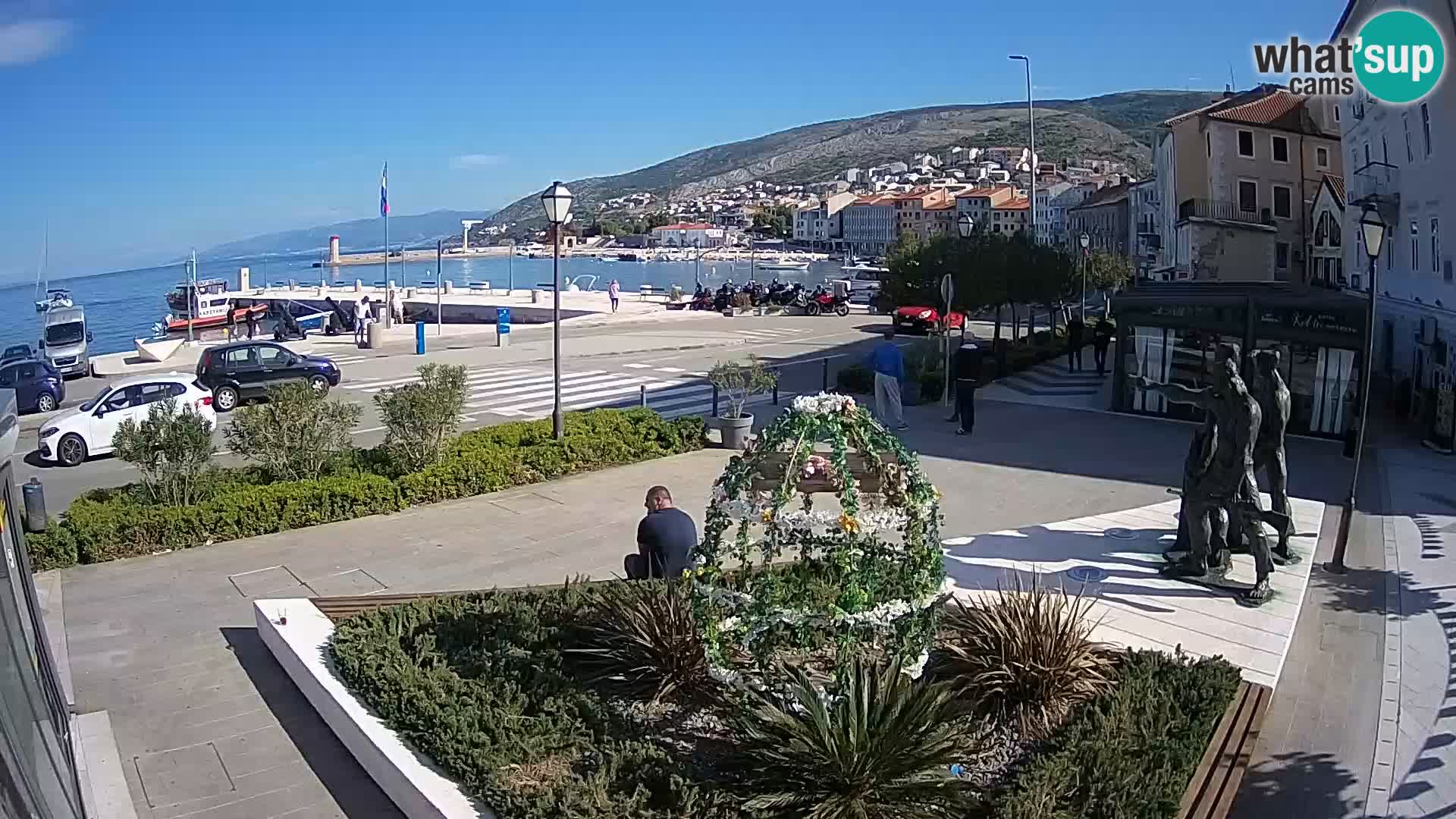 Webcam en vivo Senj riva – paseo marítimo