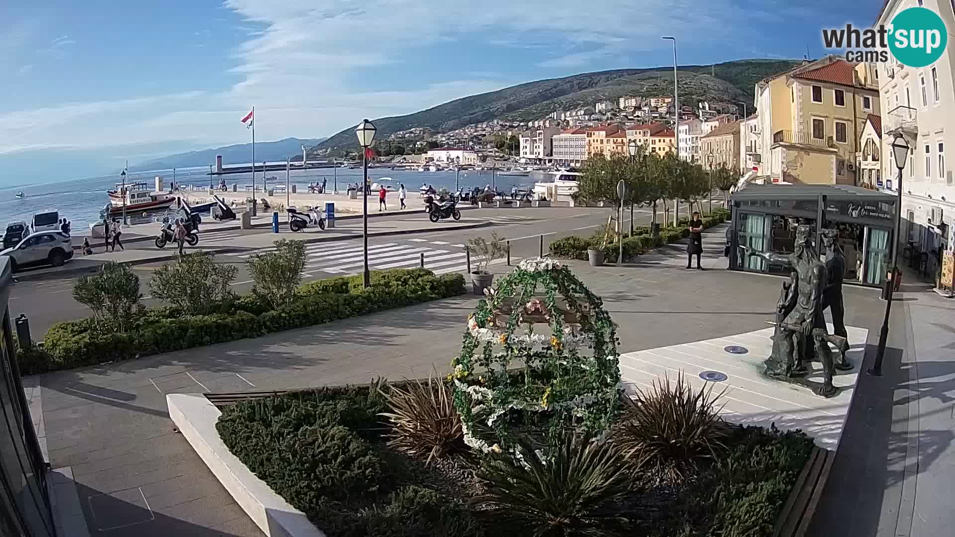 Webcam en direct Senj Riva – front de mer