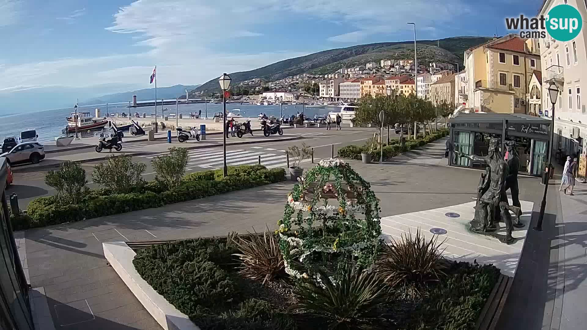 Webcam en direct Senj Riva – front de mer