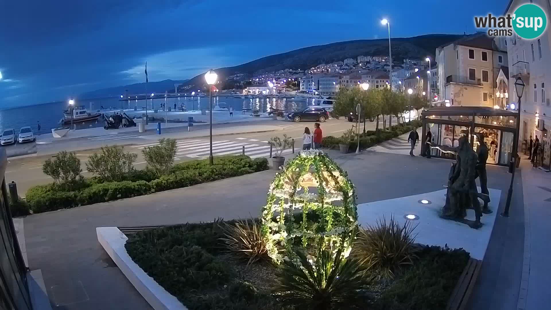 Web kamera uživo Senj riva – Hrvatska