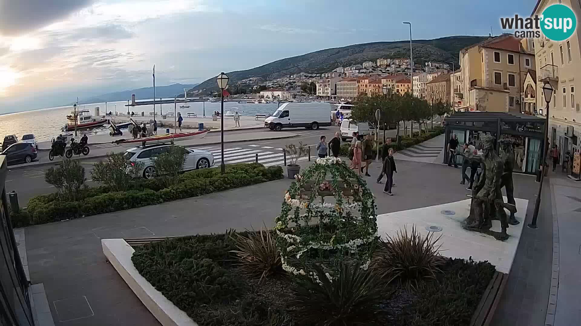 Webcam en direct Senj Riva – front de mer
