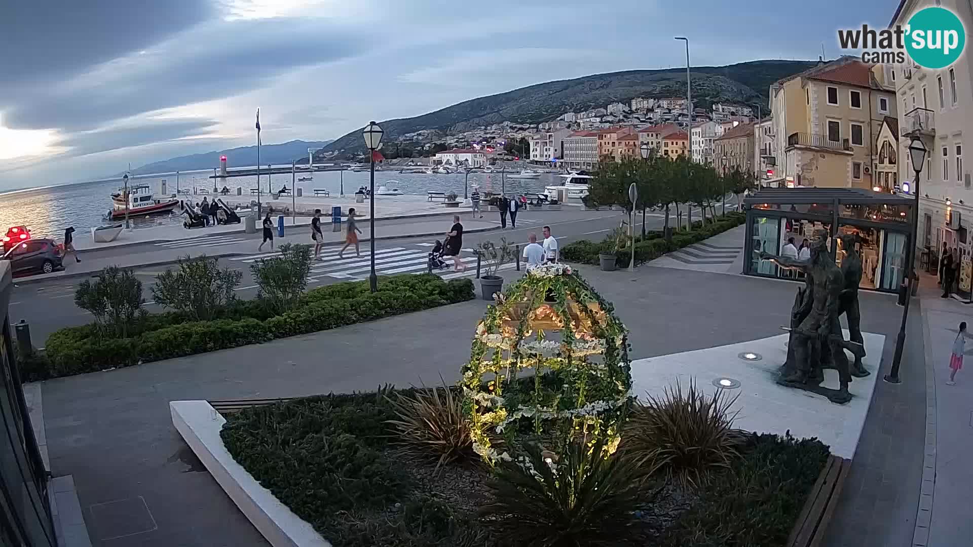 Web kamera uživo Senj riva – Hrvatska