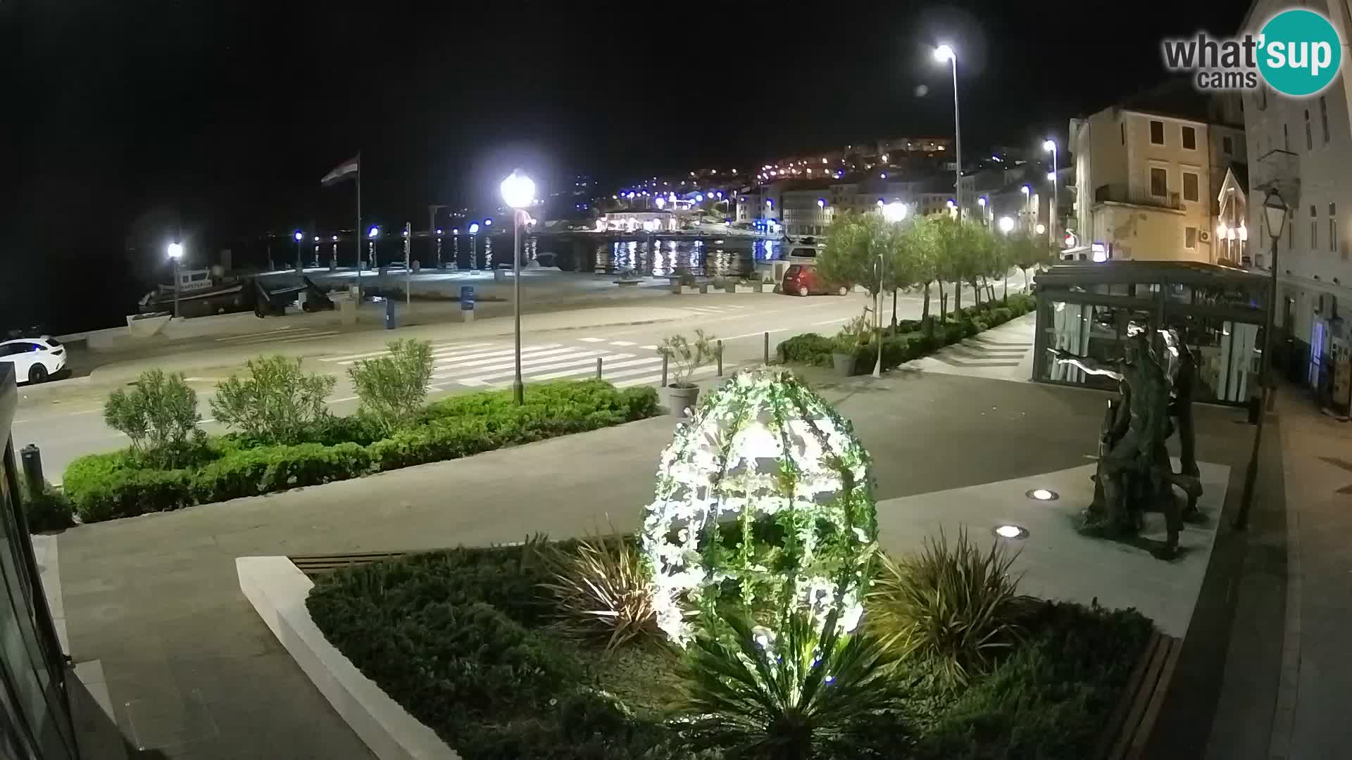 Live-Webcam Senj Riva – direkt am Meer – Kroatien