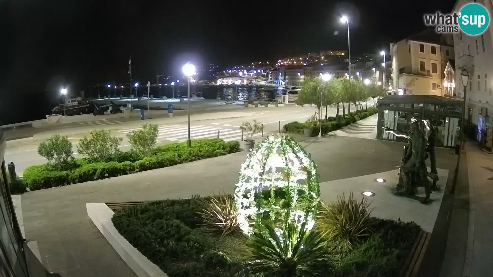 Webcam en vivo Senj riva – paseo marítimo