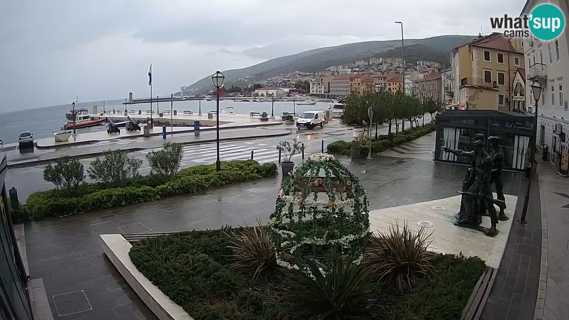 Spletna kamera v živo Senj riva – Hrvaška