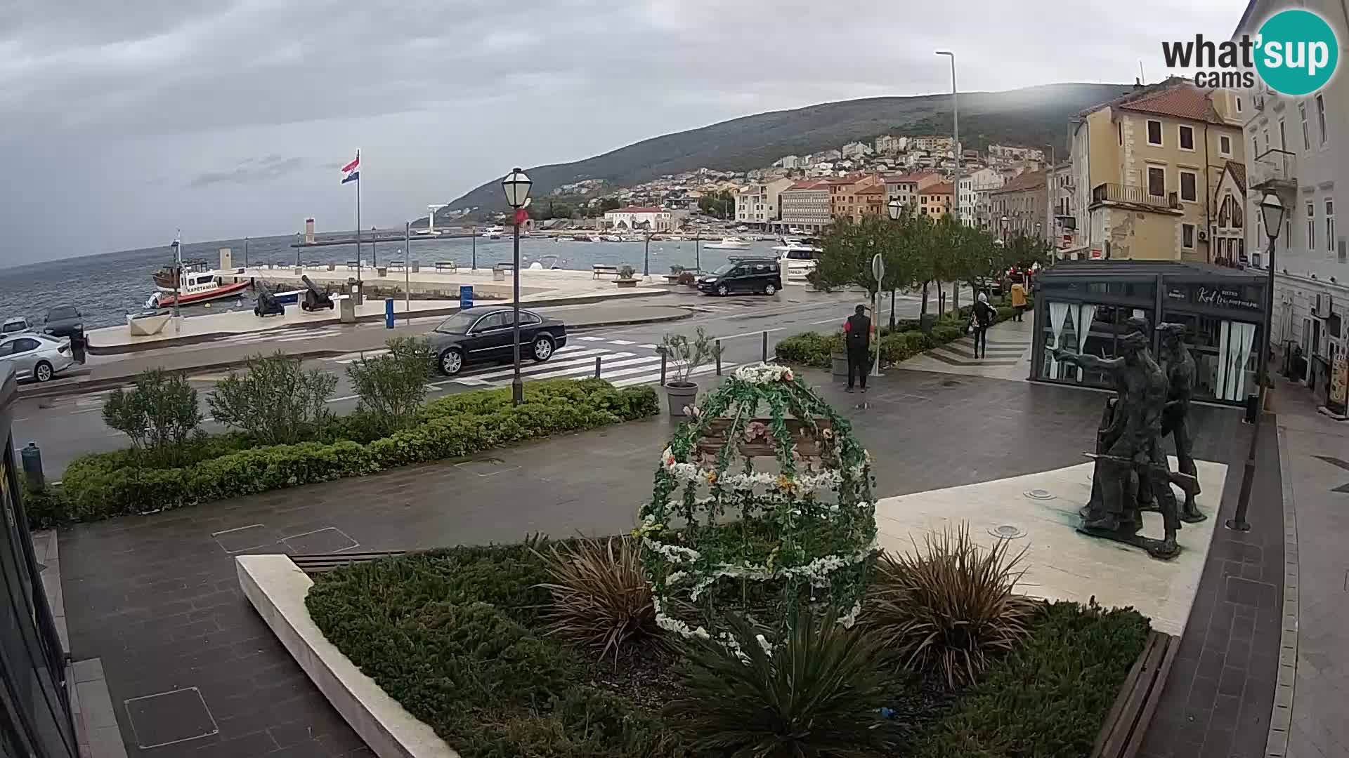 Webcam en vivo Senj riva – paseo marítimo