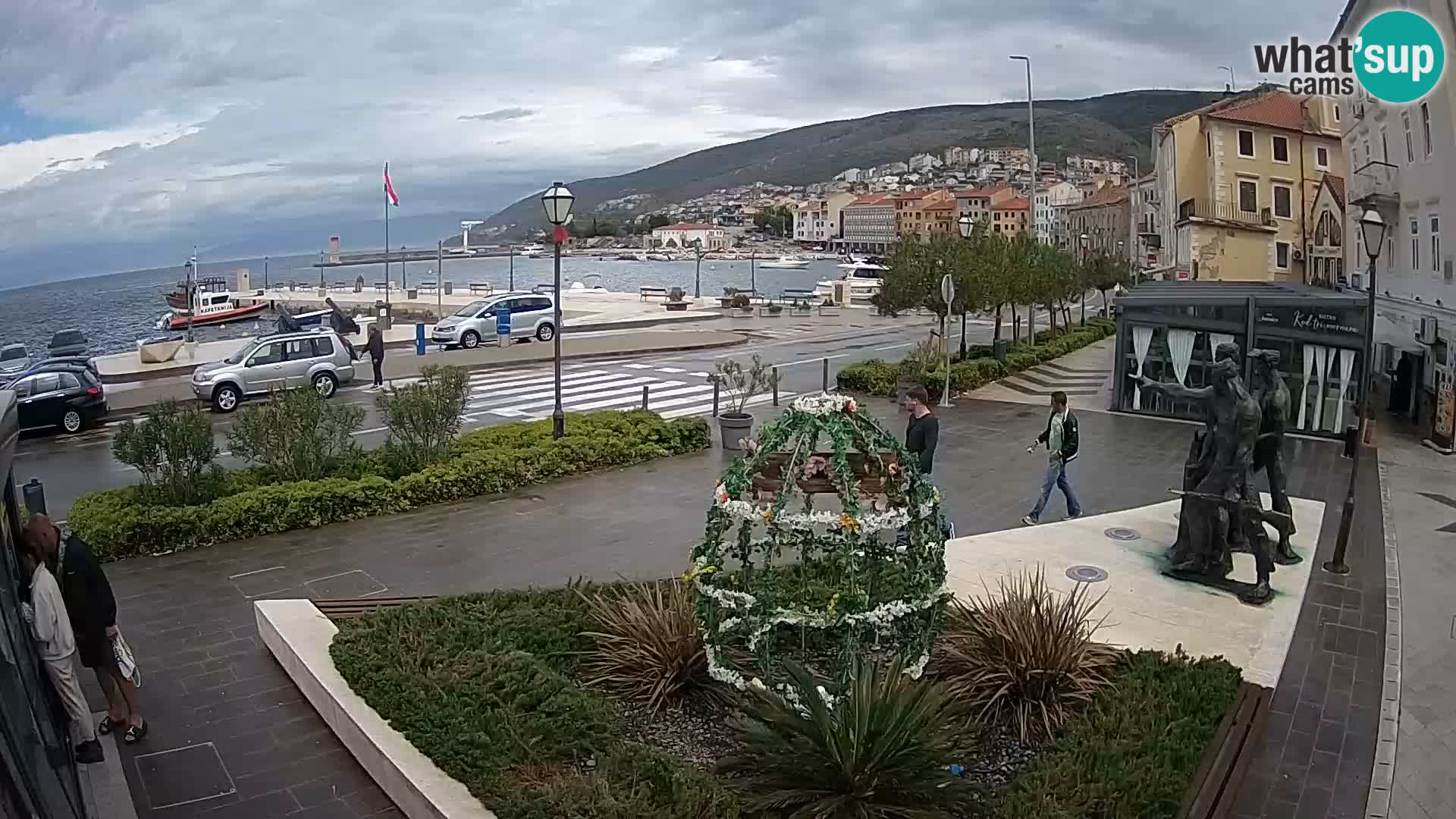 Webcam en vivo Senj riva – paseo marítimo