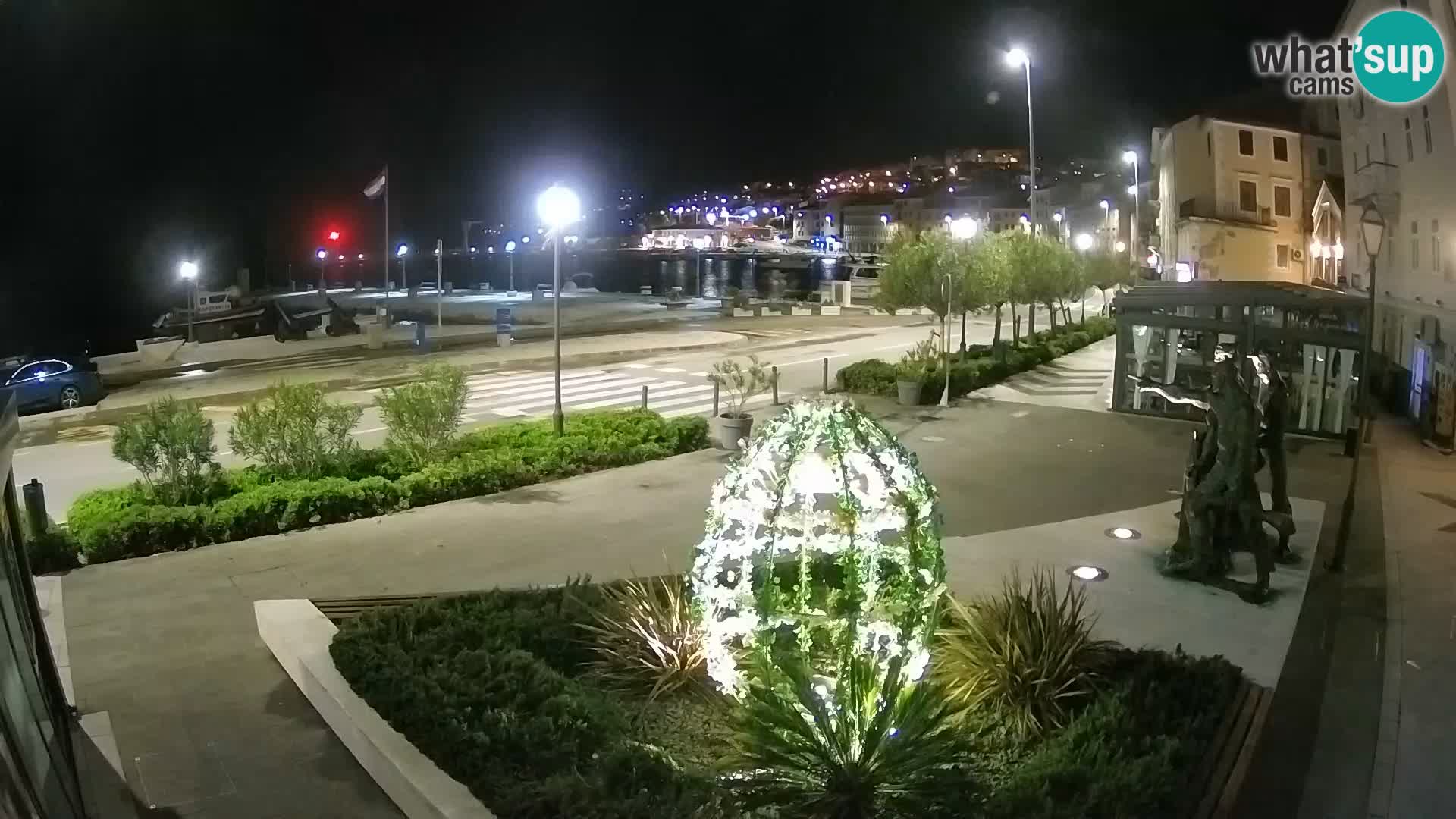 Spletna kamera v živo Senj riva – Hrvaška